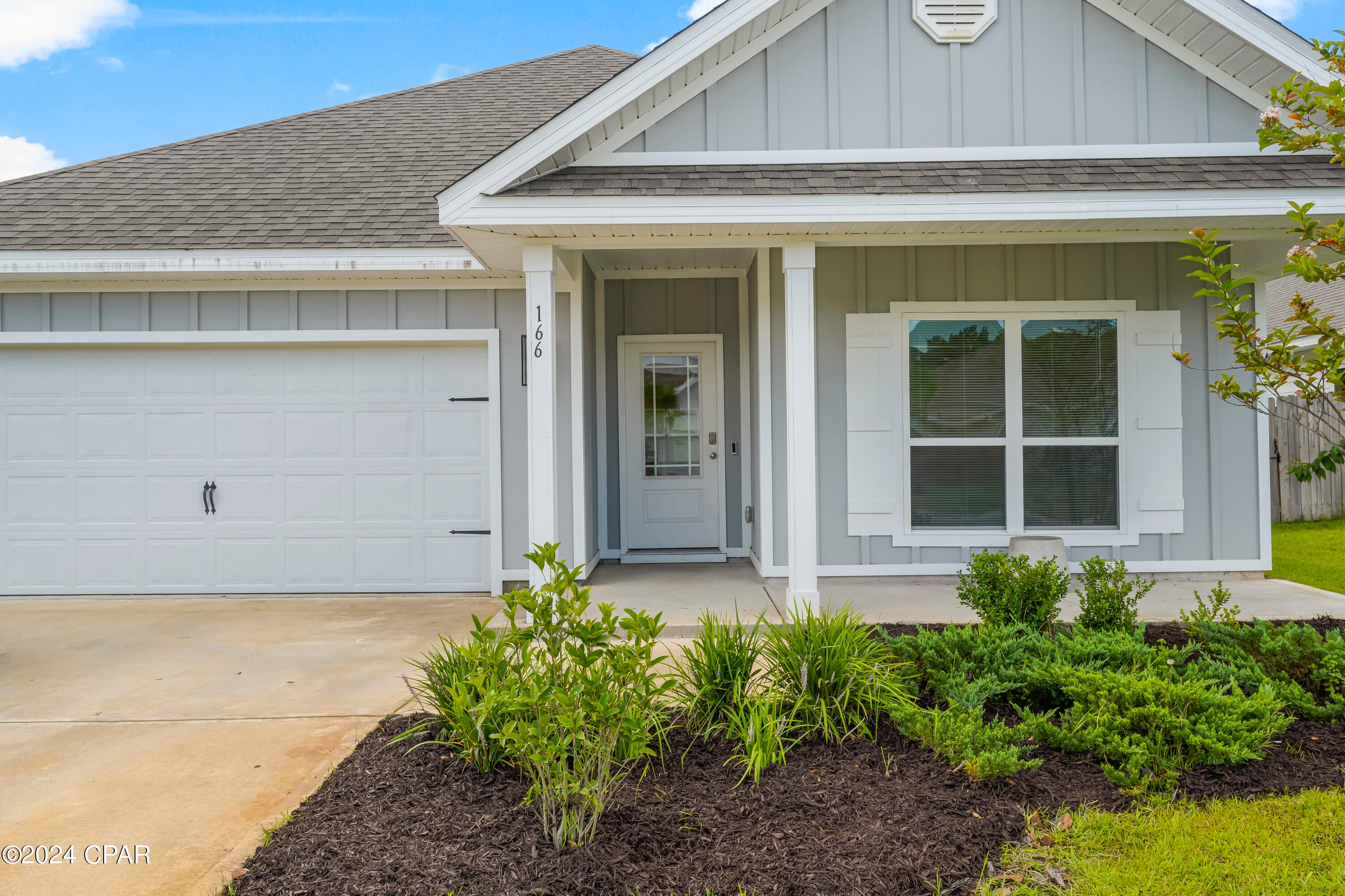 Beautiful 4 bedroom 2 bath home in Paradise Cove in Santa Rosa Beach, Florida. Kitchen features an island and a walk in pantry and a built in microwave.  Home feature vinyl plank floors, stainless steal appliances, tray ceilings. Professional pictures are coming soon.