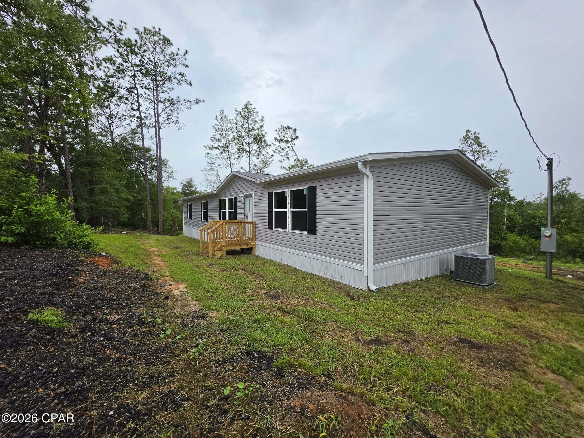 Your search for the perfect home ends here! Introducing a stunning, brand-new 2025 four-bedroom, two-bath manufactured home, resting on a sprawling acre-plus lot. Inside, you'll find a generous living room and a separate, equally large den - ideal for relaxing and entertaining. Peace of mind is guaranteed with a full warranty! The seller is a licensed mobile home dealer with a variety of lots and floor plans to choose from. There is an optional fee of $135.00 yearly for use of the subdivisions facilities. Some photos are virtually staged.