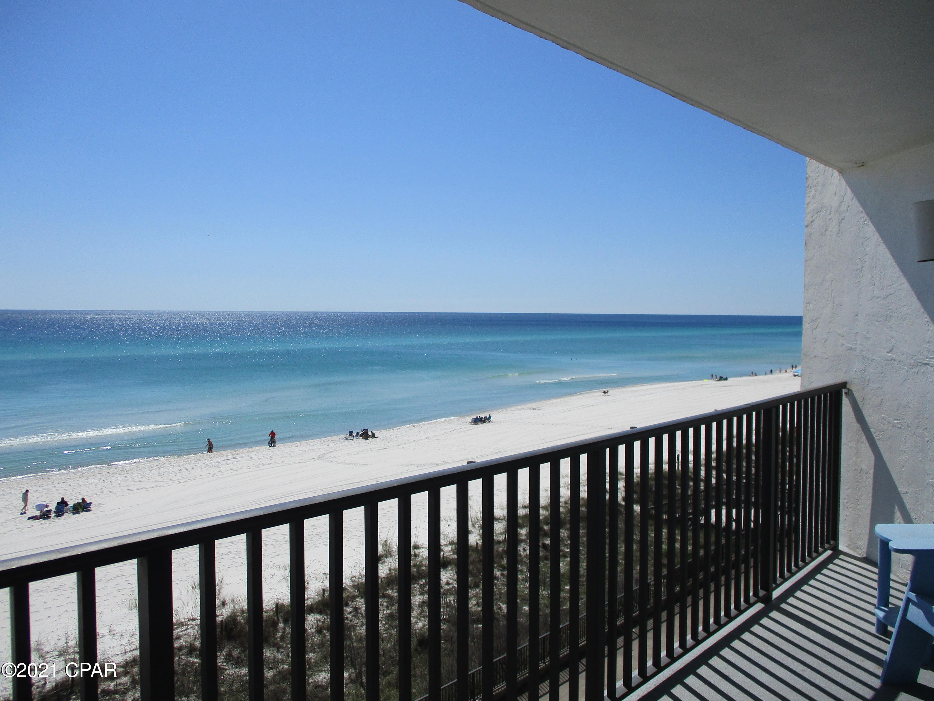CURRENTLY UNDER CONTRACT, SELLER ACCEPTING BACKUP OFFERS. The wait is over!  2 bedroom, 2 bath  condo with lots of updates now for sale at Aquavista in Panama City Beach. Enjoy spectacular gulf views from the kitchen, living and dining room. Floor to ceiling windows and great open layout to maximize your view!  In the past 5 years this seller has replaced the HVAC,  all cabinets, appliances,  added granite to the kitchen and both baths , updated both showers including walk in shower in the master bath. and more! Owners at Aquavista enjoy a gated community, parking under the building, gulf front pool, hot tub, a fabulous owners lounge and plenty of deeded beach (no worries about where to go to the beach here).