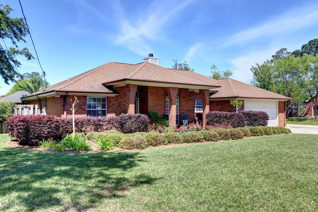 /*/*/*/ POOL IN LYNN HAVEN FOR LESS /*/*/*/ GREAT POOL- Amazing house in Beautiful North Harbor subdivision of Lynn Haven. Exterior features include: brick, pool, privacy fence, large exterior cover 24x30 for boat, back porch, 2-car garage. Interior features include: wood floors,quartz countertops, stainless appliances.  All measurements and school zones are approximate and should be verified if important.