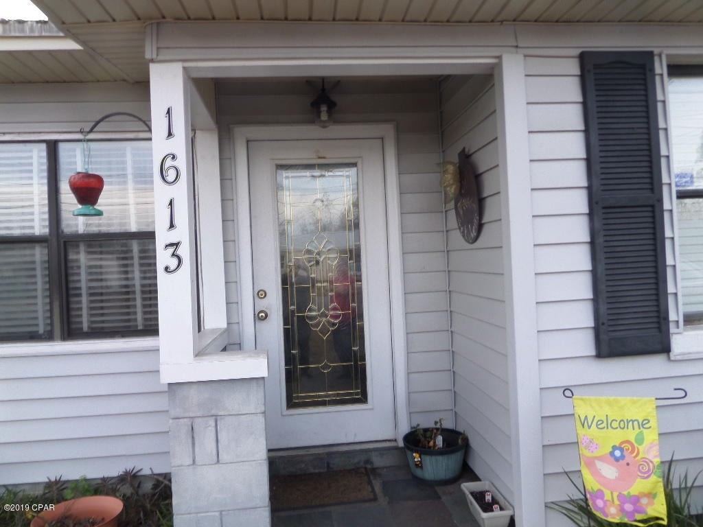 Owner has cleaned roof checked for problems, painted interior, deck is being repaired. This home is in the  St. Andrews area.  When you walk in the front door you can see through galley kitchen to the family room. Very open and welcoming.   Nice bathrooms, split bedroom plan. From the carport you can go to utility area or into master bedroom. There is a shed in the back yard.   You will need to measure for exact measurements.