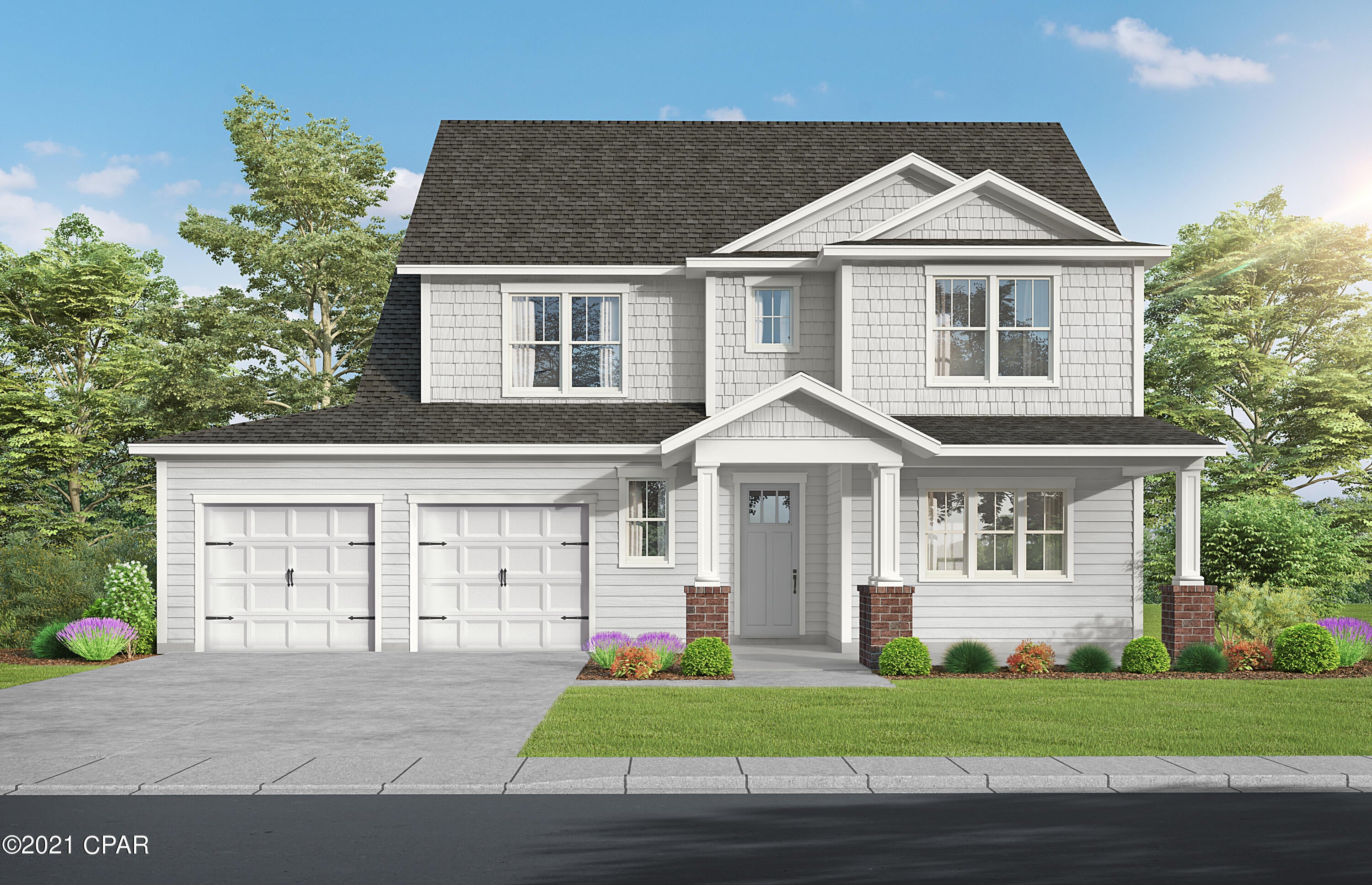 This open Sanibel plan by Harris Doyle Homes in the waterfront SweetBay community includes a fireplace in the Great Room, large covered porches and main floor primary suite with attached laundry! Upstairs features a large loft area that can work as a  media/playroom or secondary living area! The design team has incorporated stylish finishes and features with slow close cabinets, kitchen farm sink, designer light package, LVP flooring, crown molding + more! SweetBay is a walkable community with unrivaled amenities: dock with North Bay access for kayaking, paddle boarding, and fishing, parks, junior olympic pool, basketball and sports court, miles of trails, and planned future town center and marina! New home buyers even get priority access to top-rated University Academy! SweetBay is a walkable community with unrivaled amenities: dock with North Bay access for kayaking, paddle boarding, and fishing, parks, junior olympic pool, basketball and sports court, miles of trails, and planned future amenities including a town center and marina coming soon! New home buyers even get priority access to top-rated University Academy!