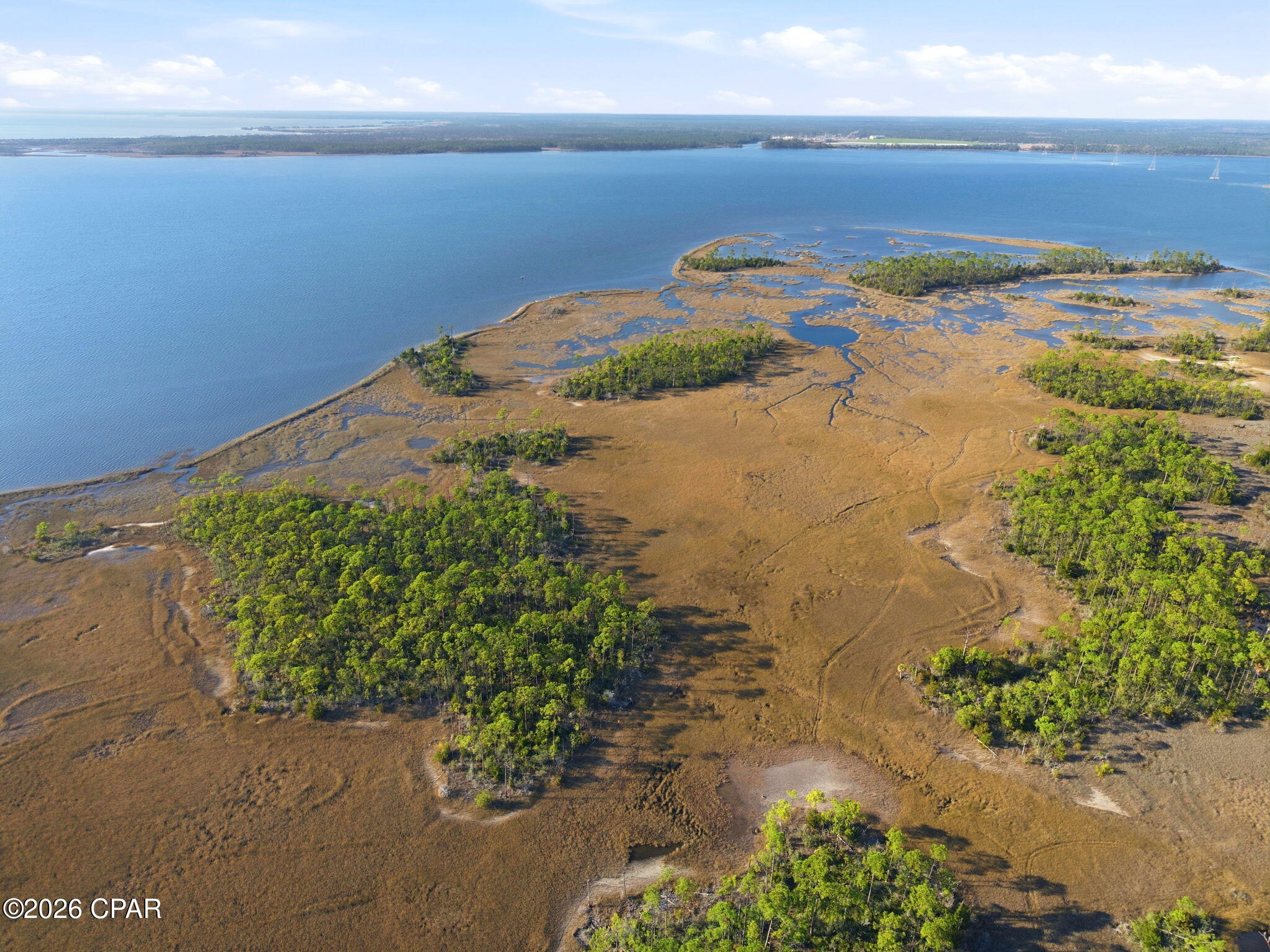 Entered for comp purposes. The majority of the acreage is saltmarsh. Isolated pine islands. The sale included 93.6 acres of  submerged lands in the Bay.