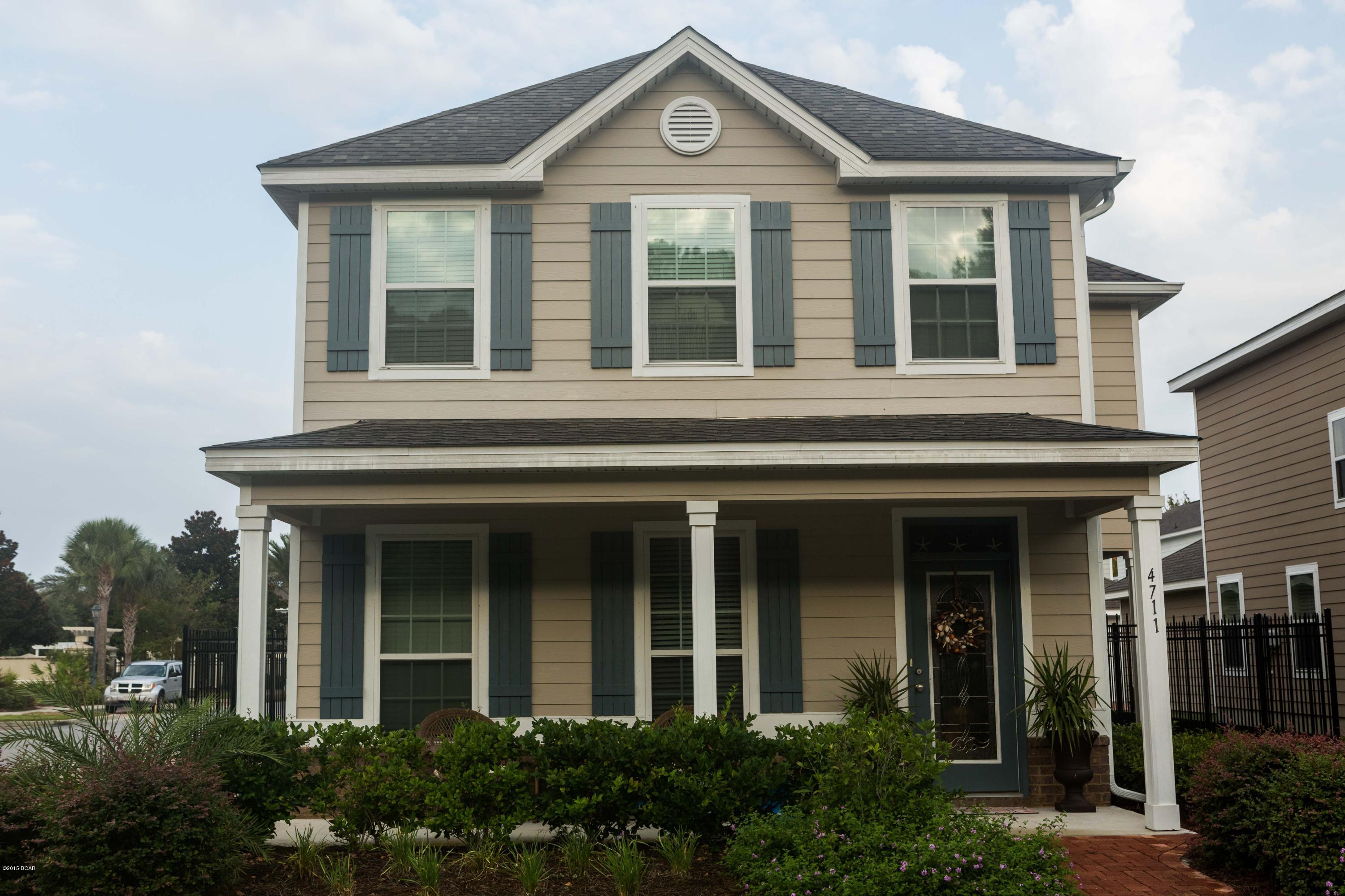 When you are a resident of Magnolia Bay Club you will be flourish with great amenities and features. Such luxuries include a beautiful view of St. Andrews Bay, heated and tropical pools, a gated community for top security, beautiful designed landscapes with attention to detail, as well as a fitness center and billiards room. Only 5 min Drive to beach and St Andrews state park. Separate water meter for lawn. Added Beautiful fenced in back yard. New Gutters added and upgraded to new Kenmore Elite Dishwasher. Beautiful Decorated
