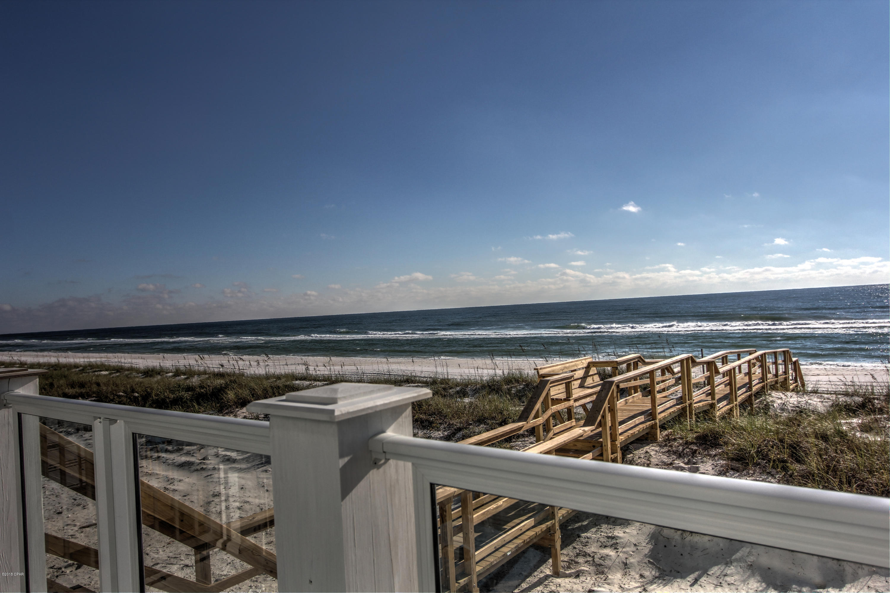 CURRENTLY UNDER CONTRACT, SELLER ACCEPTING BACKUP OFFERS.Aptly named ''Coastal Luxury,'' the breadth and depth of planning for this stately residence will leave you in awe from the moment you enter. Directly situated on 34' of Gulf of Mexico frontage, no detail has been spared in the planning and execution of this edifice. Notable features include over 4,000 square feet of thoughtfully designed living space and a private pool overlooking the sugar white sand and turquoise hued waters. Should you utilize the tremendous space for an investment property, guests will be in awe over the luxurious amenities, like new condition, and high-end finishes. The residence is also geographically poised near the world-class dining and entertainment venues found throughout both Pier Park and 30A. Whether you are looking for a captivating investment opportunity, the ultimate beach front getaway, or the perfect combination of both; "Coastal Luxury" is sure to impress. Inquire today to arrange a private viewing and start embracing the coastal lifestyle you deserve.