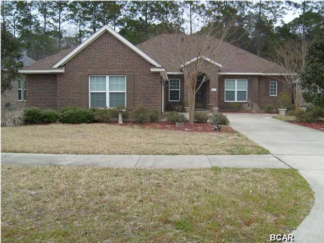 NOT JUST ANOTHER PRETTY FACE! (OPEN HOUSE SUNDAY, 3/29 FROM 2 - 4) Priced below $106 per square foot this is absolutely the best value in Hawks Landing. Beautiful 5 bedroom, 4 bath all brick executive home in prestigious Hawk's Landing subdivision. This home features many builder upgrades which include a 3-car garage, custom kitchen/island and oversized 2nd floor bonus room. The first floor bonus room is situated between the 4th full bath and an additional bedroom making this an ideal solution for the home buyer looking for more family space or possibly a mother-in-law suite. One of the full baths includes an entrance/exit to the rear patio making this home an great purchase for anyone who wants to keep the future pool option open. There is a very large well manicured green area