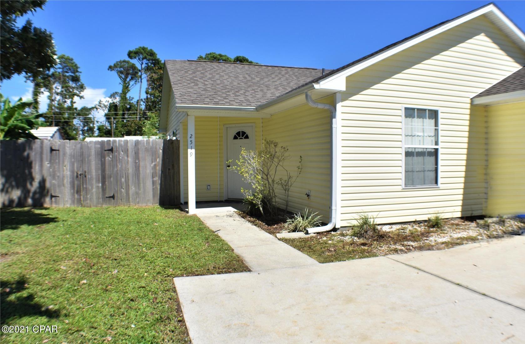 CURRENTLY UNDER CONTRACT, SELLER ACCEPTING BACKUP OFFERS.  Great 1BR/2BA single-story townhome close to the beach, shopping, dining and more!  There is a bonus room that could be used as a second bedroom or a home office!  The roof was just replaced, the HVAC is 2015, water heater is 2019, and the washer and dryer convey.  The backyard is privacy fenced and there is a storage building.  Both bathrooms have been updated with new vanities and the bedroom has a walk-in closet.  This is a turn-key unit ready for you!  Great for first-time buyers or investors looking for a rental property in a good location!   All info is approx and must be verified by Buyers if important.