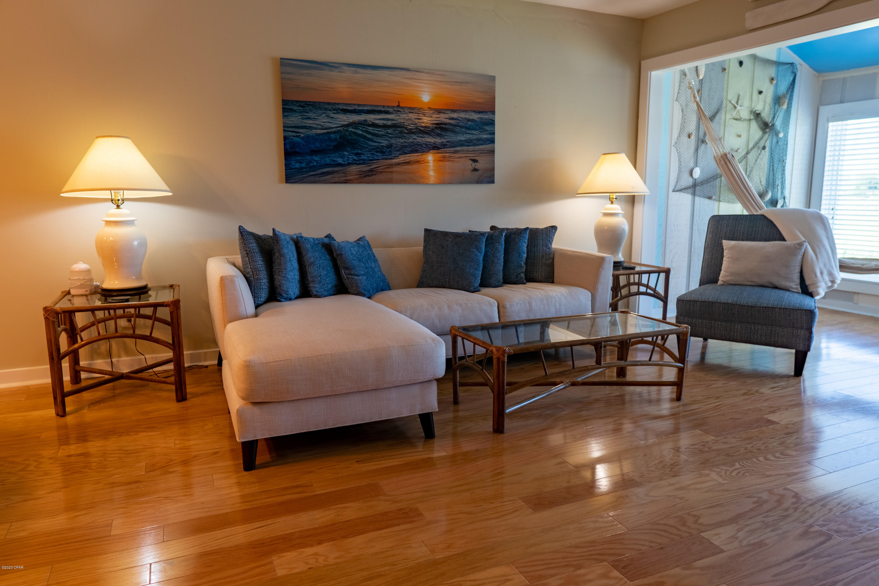 Welcome home! This cozy 1-bedroom, 1.5 bath condo at Bay Point Legacy Villas is a rare find. With easy access and incredible views, it really is hard to beat. Plus, it can be rented fully furnished as shown in the photos or unfurnished—your choice. Stackable washer/dryer in the unit. Cable television is included with the rent along with water, sewer, and trash service.