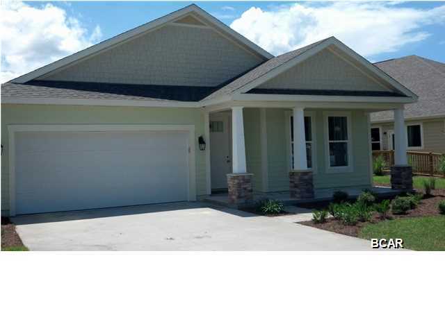 Beautiful new construction home currently being built in the new Whisper Dunes Phase 2B Subdivision. The home has a Cobia floor plan with a Coastal Elevation. This house is a new construction Model Home Example and not the actual house being built. A Samuel Taylor built home includes standard features such as designer carpet in main areas and bedrooms, 8 ft. 2 panel craftsman interior door package, brushed nickel fixtures and faucets throughout, insulated (R19) interior common walls and insulated (R38) ceilings, and durable Sherwin Williams premium interior wall paint. Kitchen features stainless steel appliance package (range, dishwasher, & microwave) and oversized 36" wood cabinetry with crown molding, and granite counter tops. Full bathrooms include raised vanity heights, large tile flooring in bathrooms and laundry rooms, 2 x 6 Exterior Wall Construction, and hurricane tie down rod anchor system. Exterior of home includes coastal and craftsman architecture, spacious 2 car garage, architectural roof shingles with an extended warranty, low maintenance aluminum fascia and vinyl soffits, termite treated foundation, Hardi-Plank siding with an extended warranty, and durable Sherwin Williams Loxon exterior paint. All new construction homes are backed by a 2-10 Home Buyers Warranty. Your HOA dues includes lawn maintenance for the home. The Whisper Dunes subdivision includes sidewalks, curb & gutter, a beautiful community pool and pool cabana. Whisper Dunes is a golf cart friendly community and you are within a short driving distance to our beautiful beaches, Pier Park shopping, NW FL Beaches International Airport, and the beautiful 30A South Walton area. Choose your lot, floor plan & elevation, choose your design options, and pick your paint colors! All measurements and sizes are approximate, please measure for accuracy and verify all sizes.