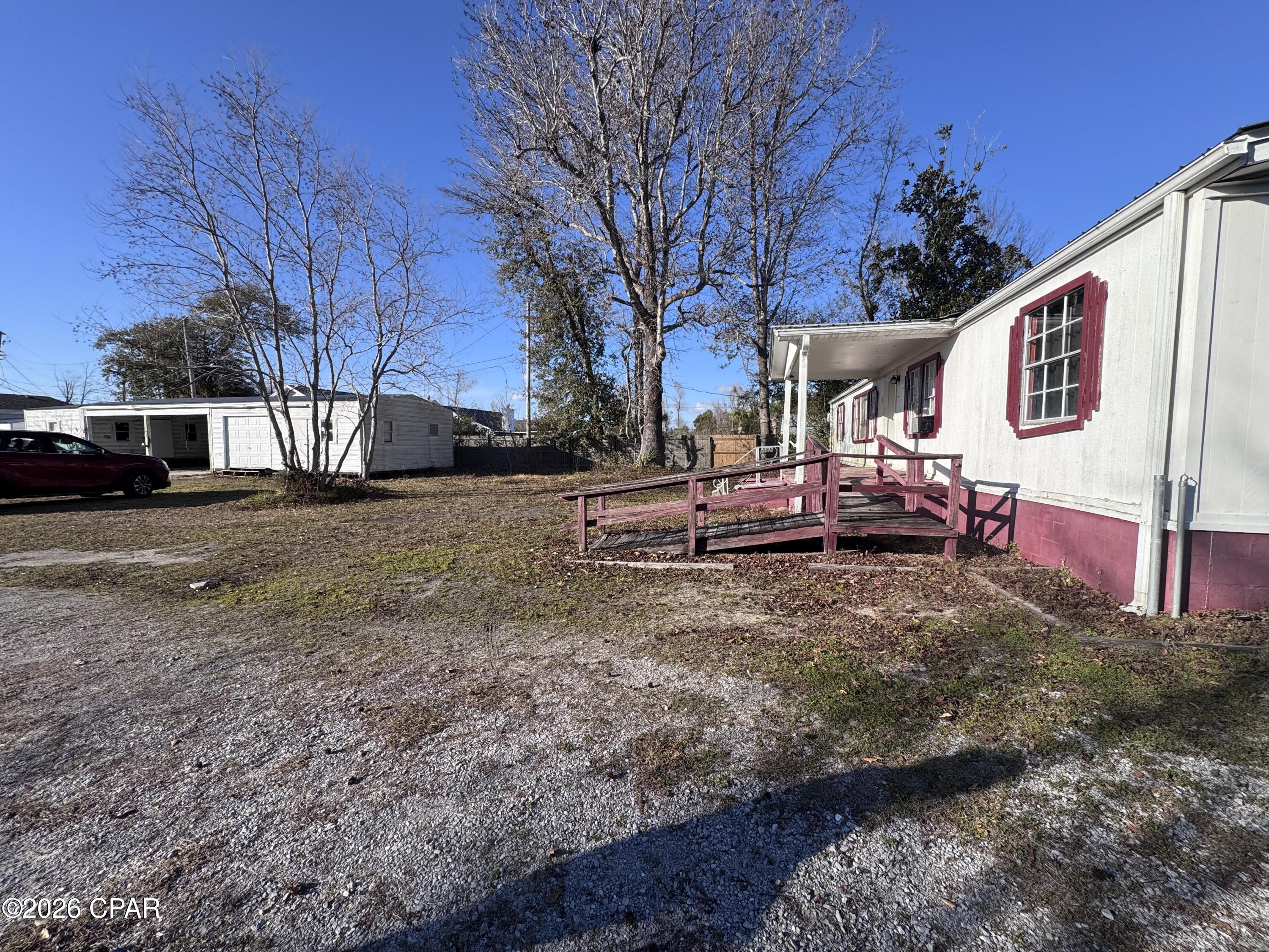 Affordable 3BR/2BA home on its own land in 32404!

This 1977 mobile home offers a functional layout with split-bedroom potential, covered carport, and two storage sheds for added utility. The property is livable and ready for occupancy, making it a great option for an owner-occupant or investor seeking affordable housing with land ownership. Some repairs will need to be done.

No lot rent. Outdoor space allows room for storage, hobbies, or small projects. Conveniently located near schools, shopping, and major roadways.

Schedule your showing today!