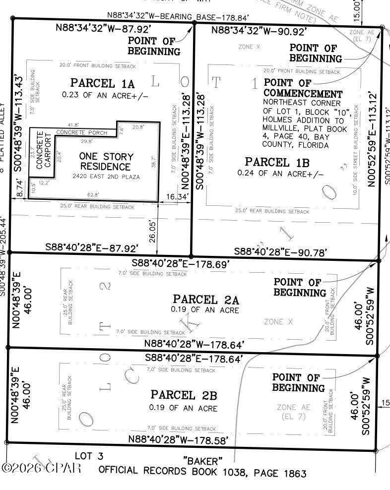 Holmes Add- Millville - Residential