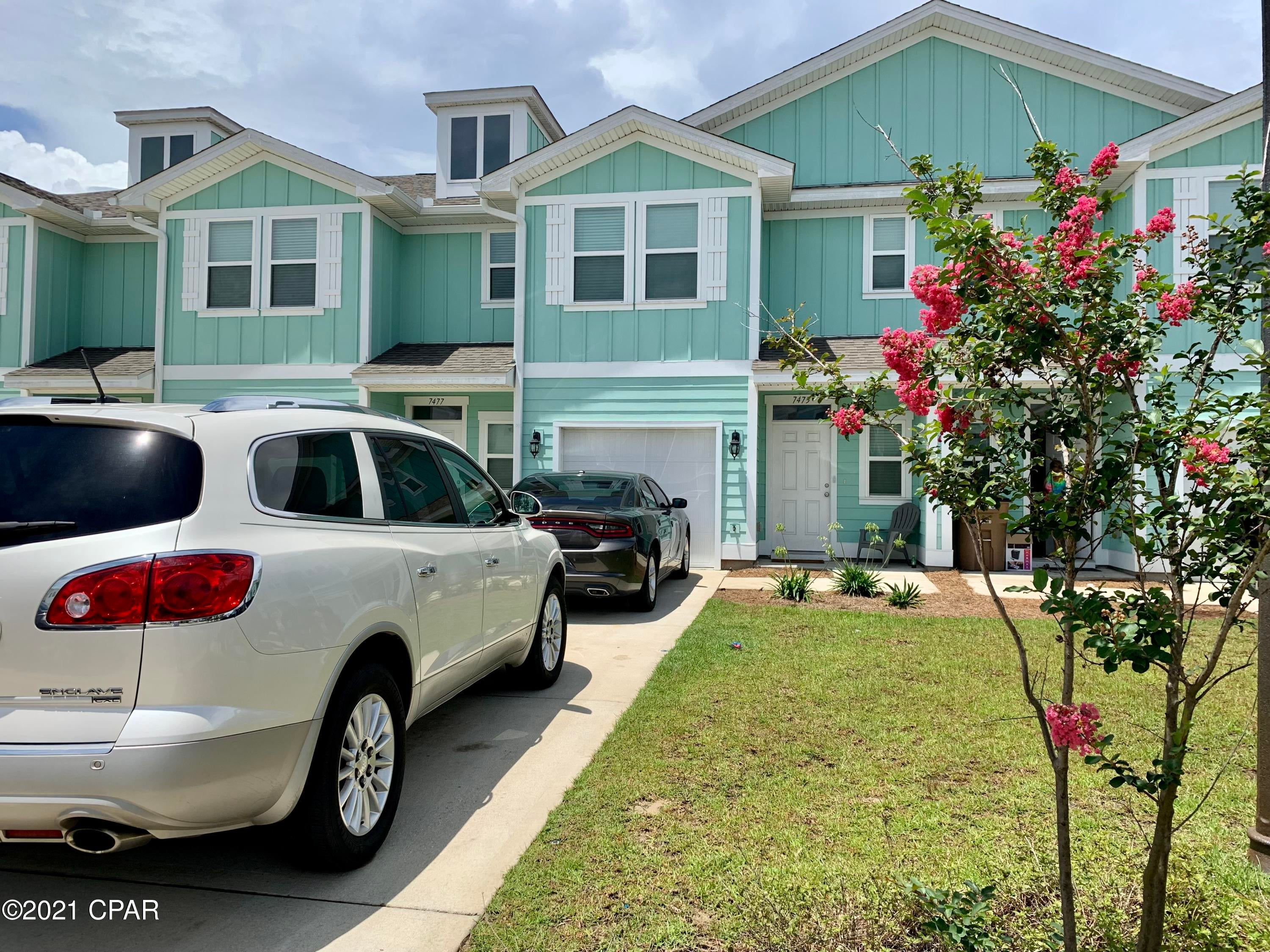 UNDER CONTRACT - CURRENTLY ACCEPTING BACK-UP OFFERS Well maintained quiet subdivision located only minutes from Pier Park, the Panama City Mall corridor, and right next to the all new state of the art sports complex. This is the perfect opportunity to own your first home, vacation home or income producing vacation rental property. This 3 bedroom 2.5 bathroom townhome features stainless steal appliances, granite countertops, hard surface floors on the 1st level and carpet in the bedrooms on the second level. Sit on the back patio and look at the tranquil pond while grilling burgers for friends and family or take a short stroll to the beautiful pool and soak in the Florida sunshine. Showings by appointment only. Please call/text listing agent for availability.