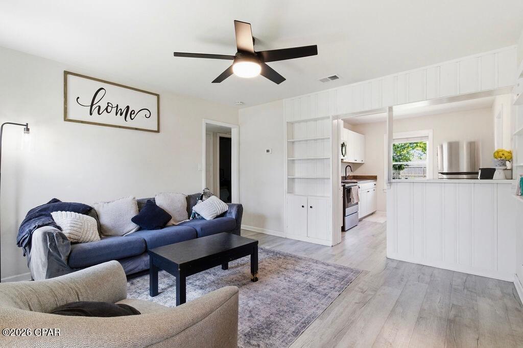 MOTIVATED SELLER, PRICE IMPROVEMENT!
**Seller also open to contributing toward buyer closing costs with acceptable offer.
Nestled in the heart of Panama City's historic St. Andrews neighborhood, this classic 1950s ranch-style home at 1409 Arthur Ave offers the perfect blend of coastal living and investment opportunity. Featuring a highly functional 1,068 sq. ft. layout, this property is a rare find: it is situated in a Residential Single-Family (R-1) zone that explicitly allows short-term vacation rentals under City of Panama City guidelines!
Walk or bike to the vibrant St. Andrews marina, eclectic local dining, craft breweries, and popular waterfront parks. The home boasts a deep lot with plenty of room for outdoor entertainment or future expansions. Whether you are looking for an affordable primary residence, a coastal weekend getaway, or a rental investment, you can't beat this home's location or value.