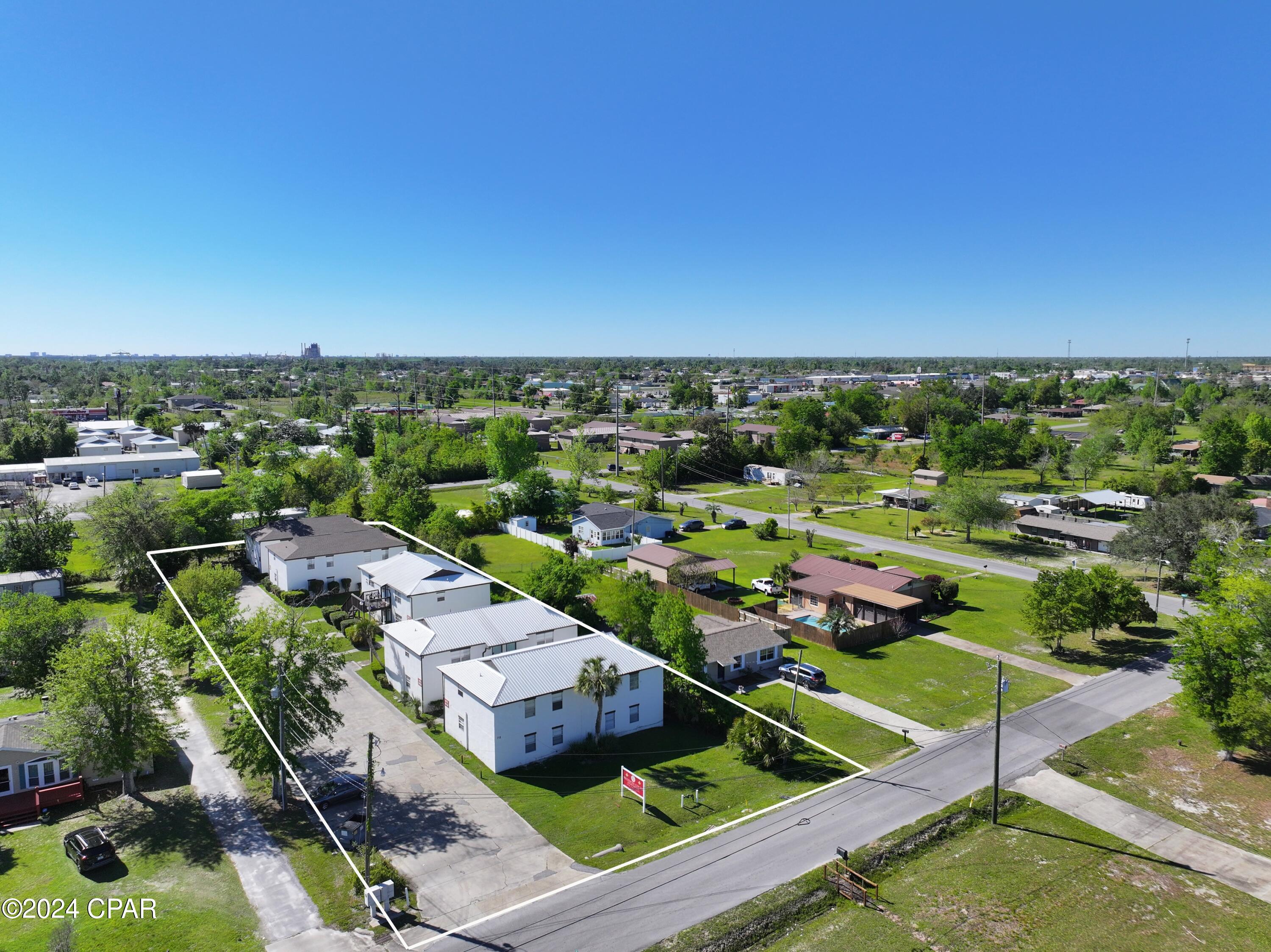 Welcome to an unparalleled investment opportunity in Panama City, Florida! Presenting a meticulously maintained apartment complex comprising 20 units, each boasting two bedrooms, one bath, and a generous 750 square feet of living space. Nestled conveniently in five two-story buildings, this property offers efficiency and quality in its design and layout.
🌟 Prime Location: Situated just one block away from South Tyndall Parkway, this apartment complex provides tenants easy access to essential amenities, transportation routes, and thriving restaurants, grocery and retail centers. The community of Callaway, Florida, is strategically positioned amidst a landscape of burgeoning growth and development, making it an ideal locale for savvy investors seeking promising returns.
🔨 Exceptional Resilience: In the wake of Hurricane Michael's impact in 2018, the region embarked on a remarkable journey of reconstruction and revitalization. Callaway stands as a testament to resilience, with communities and industries rallying together to rebuild stronger than ever before. The commitment of the Department of Defense to invest $5.9 Billion in the rebuild of Tyndall Air Force Base has catalyzed unprecedented economic growth, driving demand for housing and infrastructure in the area.
📈 Unprecedented Growth: The influx of defense-related projects and economic development initiatives has propelled Callaway and its surrounding areas into a period of unparalleled growth. With one-third of the region's economy anchored in the defense industry, the demand for housing has surged, presenting investors with a solid  opportunity for return on investment.
🛩️ Base of the Future: Tyndall Air Force Base's transformation into the 'Base of the Future' signifies a monumental leap forward in defense infrastructure. With the Air Force's commitment to deploying three fighter squadrons and the addition of over 600 military jobs per squadron, the demand for housing in Callaway is poised to skyrocket. Moreover, the surge in construction activity, employing up to 4,000 workers, underscores the sustained economic vitality of the region.
⚓ Thriving Naval Presence: Naval Support Activity Panama City further enhances the area's economic vibrancy, with major tenant commands driving innovation and growth. From the Naval Surface Warfare Center, Navy Dive and Salvage Training Center to the Naval Experimental Dive Unit, both the US Coast Guard and naval presence in Panama City contributes significantly to the region's stability and prosperity.
Don't miss out on this exceptional opportunity to invest in the future of the communities surrounding Tyndall, including Callaway, Florida. With its strategic location, resilient community, and unprecedented growth prospects, this apartment complex promises enduring value and substantial returns for discerning investors. Seize the moment and make your mark in one of Florida's most dynamic and promising investment destinations!  Detailed financial data is available with signed NDA.