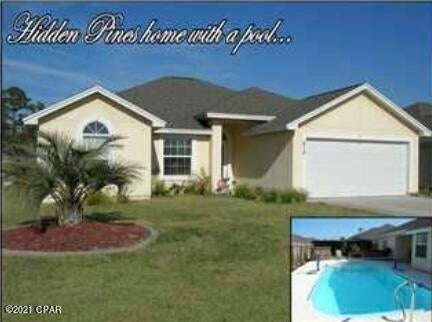 Less than 5 miles to the World's most beautiful Beaches, this is your opportunity to own a slice of Paradise!  Lovely home in the desirable Hidden Pines neighborhood walking distance to Patronis Elementary. This is the perfect neighborhood for your family.  You will LOVE your neighbors! This home boasts 10 ft ceilings, crown molding, tile in kitchen & bathrooms.  Master Bath has double vanity, garden tub, separate shower, & walk in closet.  Bonus room could be used as a 4th bedroom or office.  Entertain guests on your back patio with a POOL.  **Attention Investors**Short Term Rentals are allowed.