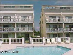 Great 1 bedroom 1 bath condo just across the street from the beach.  This unit over looks the community pool, and is currently furnished but can be rented unfurnished.
