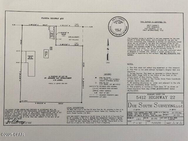 No Named Subdivision - Land