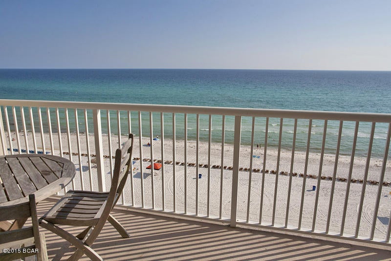 Beautifully furnished, turn-key 2 bedroom/2 bath with gulf-front living area and master bedroom. This gorgeous residence features, bed linens, new furniture touches, built in microwave, breakfast bar, and fans in living area and master bedroom. Majestic Beach Towers features 650 feet of Gulf frontage - all units face the beautiful Gulf of Mexico, large outdoor pool with separate wading pool w/waterfall, and baby pool; 2 indoor heated pools, 2 hot tubs, covered outdoor pool, poolside snack bar, martini bar, state-of-the-art fitness center with steam and sauna. Stadium seating movie theatre/presentation room, conference rooms, private owners' lounge, game room, ground floor market with on site movie rental, valet parking, mailroom, 3 boardwalks to beach, extensive beautiful tropical landscaping. All parking is covered & gated. OUTSTANDING RENTAL! Gross 2014 Rental Income: $35,987.22 ;2013 was $29,448.89. 2012:$24062.38 Ready for you to move in today or take over these booked rentals! Buyer to verify all dimensions. Listing Broker/Salesperson has ownership interest in the property.