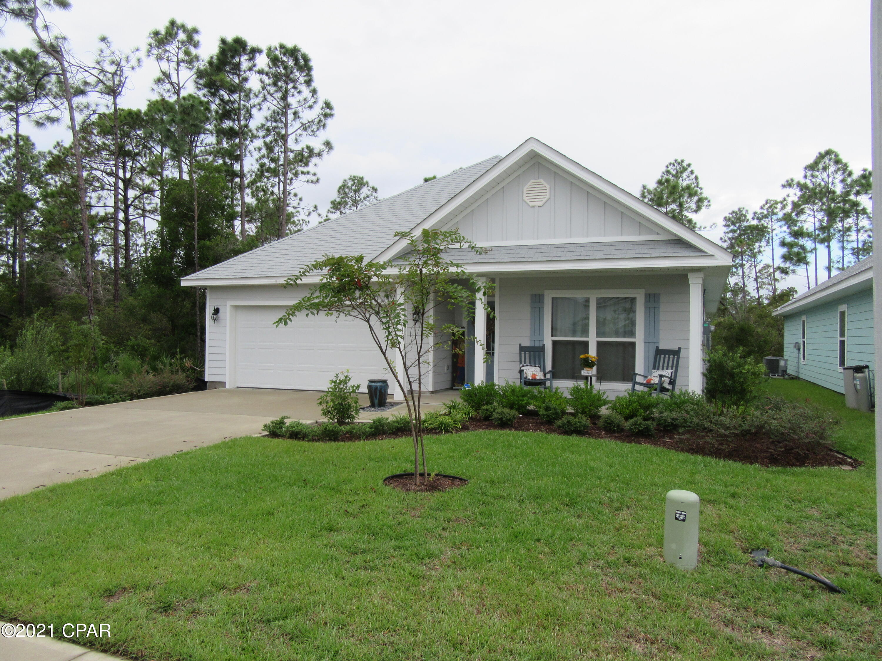 Almost new, 4 Bedroom 2 Bath home located in Panama City Beach, convenient to the beach, shopping and dining. Home is located on a dead end cul-de-sac and backs up to a nature preserve. Open floor plan with LVT flooring and carpet throughout and ceiling fans. Home is solar powered and ** THE ELECTRICITY IS INCLUDED IN THE RENT !! All property sizes and ages are approximate, please measure and/or verify if important.

School assignments are subject to change, please check with Bay County for most accurate information.

Deposit is the same as the rent. Pets allowed with owner approval and NON REFUNDABLE pet fee applies per pet. Breed restrictions apply. Washer /Dryer AS IS .