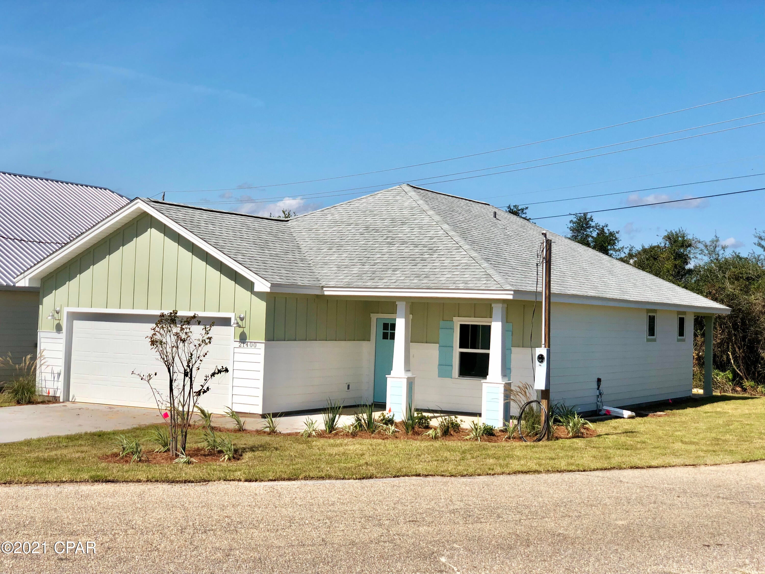 CURRENTLY UNDER CONTRACT, SELLER ACCEPTING BACKUP OFFERS

 NEW CONSTRUCTION 1/2 MILE FROM THE SPARKLING GULF OF MEXICO. Developer motived to sell! Short Term Rentals ALLOWED! Just minutes from 30A and beautiful white sandy beaches on the Gulf of Mexico This 3 bedrooms / 2 bathrooms located on the desirable West End of Panama City Beach with open concept living space - granite countertops - shaker style soft close cabinetry - tile backsplash - double vanities in Master with an oversized custom floor-to-ceiling shower and large walk-in closet.  Stainless Steel appliances - 9 foot kitchen island - luxury vinyl plank flooring - 9 foot ceilings throughout with tray ceilings in the great room and master bedroom.  Double car garage irrigation system - two covered porches for plenty of outdoor spa