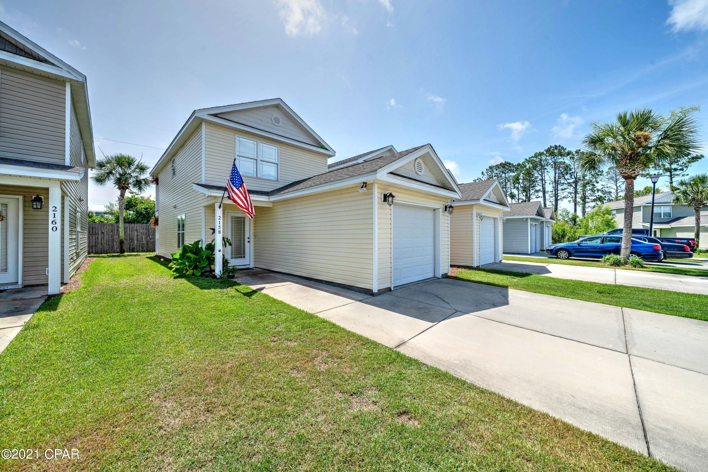 Welcome to The Gates of Sterling Cove, a quaint gated community in Panama City Beach! This detached townhome has been upgraded thoughout and features a covered balcony off of the master bedroom and additional storage off the rear patio. This subdivision is not only gated, it offers a community pool, includes lawn care, and weekly trash pick up. Sterling Cove is located on the East end of Panama City Beach which is a perfect location to get to Back beach, Front Beach, Thomas Drive or the Beach! You can walk to shopping, restaurants, and nightlife! All info & measurements are approximate and must be verified by the buyer.