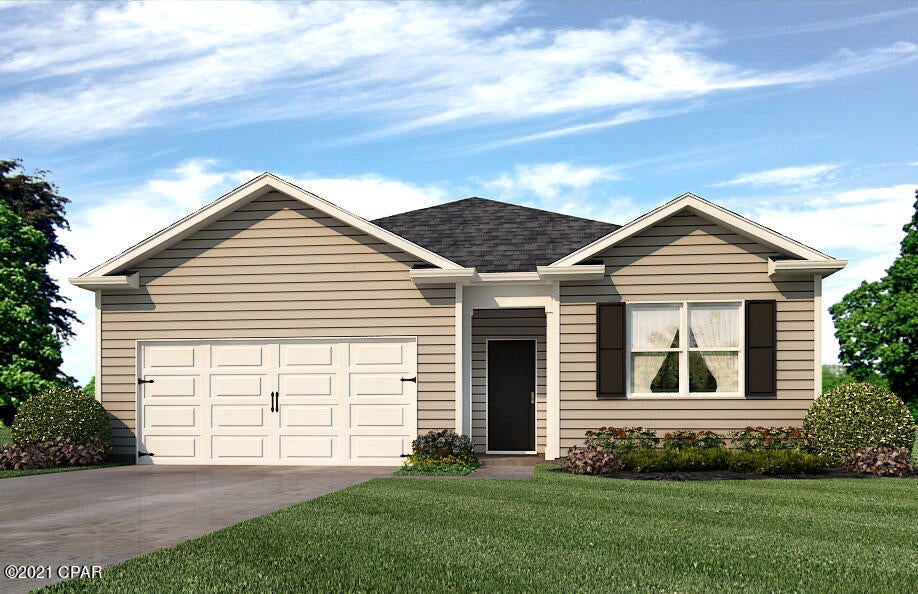 Welcome to Bridge Harbor! This community is located just minutes to shopping, dining and Tyndall AFB. As you enter this Cali floorplan, you will find

quality paint with orange peel textured walls and traditional 8' ceilings. Vinyl flooring throughout all common areas of the home and carpet in the bedrooms. The kitchen has a center island and includes a pantry, beautiful stained cabinetry and durable laminate countertops. Enjoy the community pool in this beautiful neighborhood!



 Pictures may be of similar, but not necessarily of subject property, including exterior and interior colors.

This home is being constructed with the Zip Sheathing system, providing greater protection than a traditional housewrap from
damages due to wind, rain, and extreme weather.

This home comes standard with a Smart Home Technology package which includes a KwikSet keyless entry, Skybell doorbell,
automated front porch lighting, an Echo Dot device, and Quolsys touch panel which can be integrated to control your lighting,
thermostat, front door and so much more. A builder 10-year structural warranty is also included.
