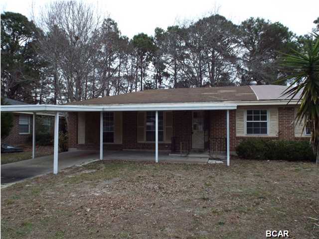 Three Bedroom 1.5 bath fixer upper offered as is. The property is close to Gulf Coast State College, the mall and 23 St and will make a perfect first home or rental. All Sizes are approximate please verify accordingly.