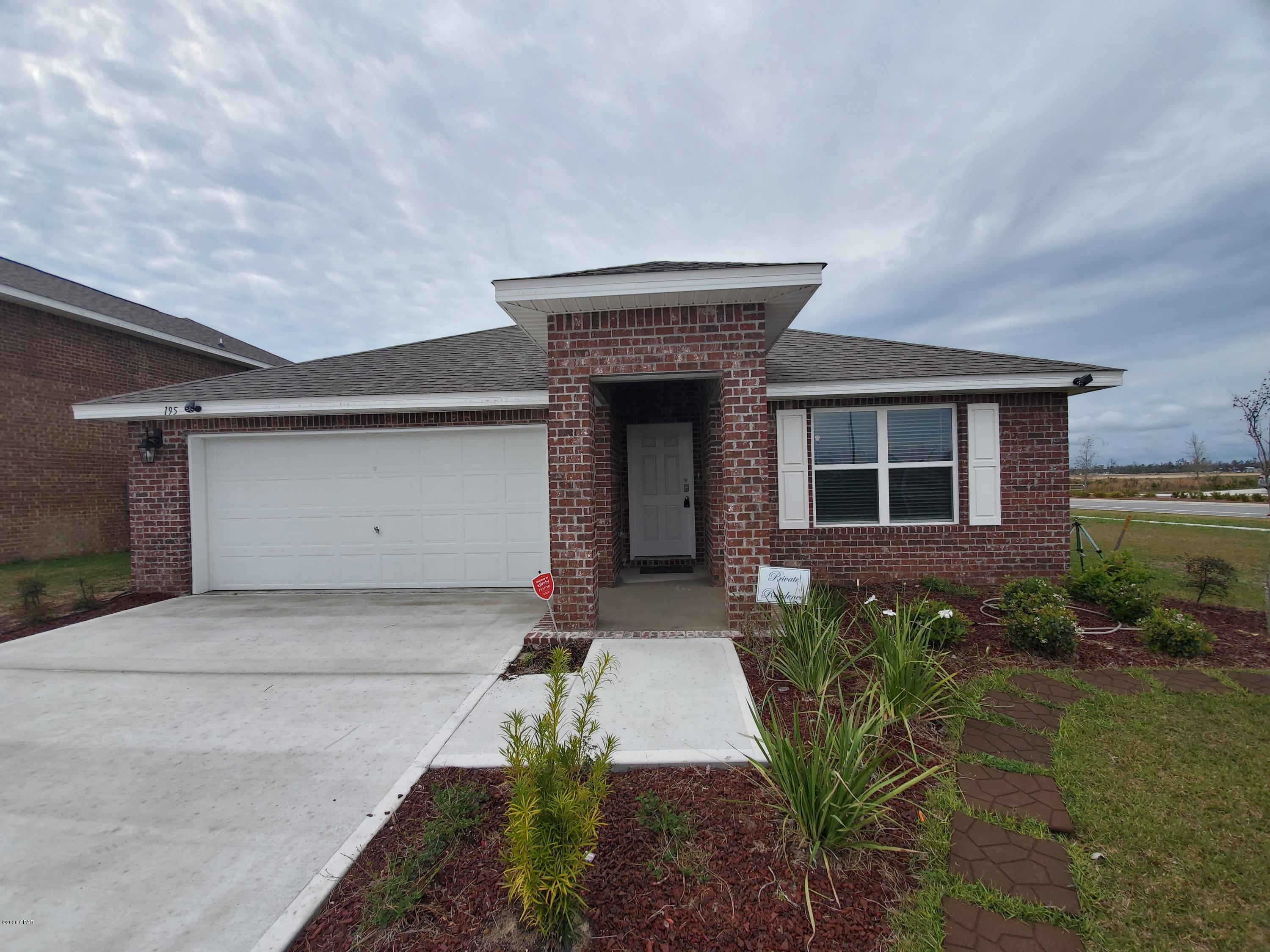 For rent! 4 BR, 2 BA with Two Car Garage in Hodges Bayou! (Property shows partially furnished, offered either unfurnished or partially.) Here is an opportunity for new construction living in a rental home. This home has a split bedroom plan with plenty of great living space. The master bedroom overlooks the back yard and small community lake. There's an en suite master bath with soaking tub, separate shower, double vanity, private powder room, and large walk-in closet. Entering into the living room, you'll see the open floor plan with the expansive kitchen. Island breakfast bar with sink overlooking the living and dining room, plenty of cabinet and counter space and huge pantry. Dining room/Living room leads to back door access to nice back yard. The three additional bedrooms are a good size and have a shared bathroom. GPS Mapping not showing up - Refer to uploaded photo mapping of the property **Pets negotiable upon approval with non-refundable $250 pet fee.
