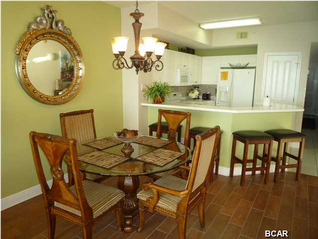 THIS BEAUTIFULLY FURNISHED 2 BEDROOM UNIT ALSO HAS A BUNK ROOM MAKING IT RENT LIKE A 3 BEDROOM!!! FEATURING BOTH A GULF FRONT MASTER BEDROOM AND & LIVING ROOM WITH PRIVATE BALCONY; 9'CEILINGS; NEW TILE IN ALL COMMON AREAS AND MASTER SUITE; CULTURED MARBLE TUB SURROUNDS AND COUNTERTOPS IN BATHS. CELADON RESORT FEATURES INCLUDE 283' GULF FRONTAGE ON THE MUCH DESIRED WEST END OF PANAMA CITY BEACH, 2 POOLS(ONE GULF FRONT & ONE HEATED INDOOR/OUTDOOR), 2 HOT TUBS, CONFERENCE ROOM, TENNIS COURT, FITNESS FACILITY, 4 STORY PARKING GARAGE WITH A CLIMATE CONTROLLED WALKWAY TO LOBBY AND ON SITE RENTAL OFFICE, 3 HIGH SPEED ELEVATORS AND MUCH MORE....