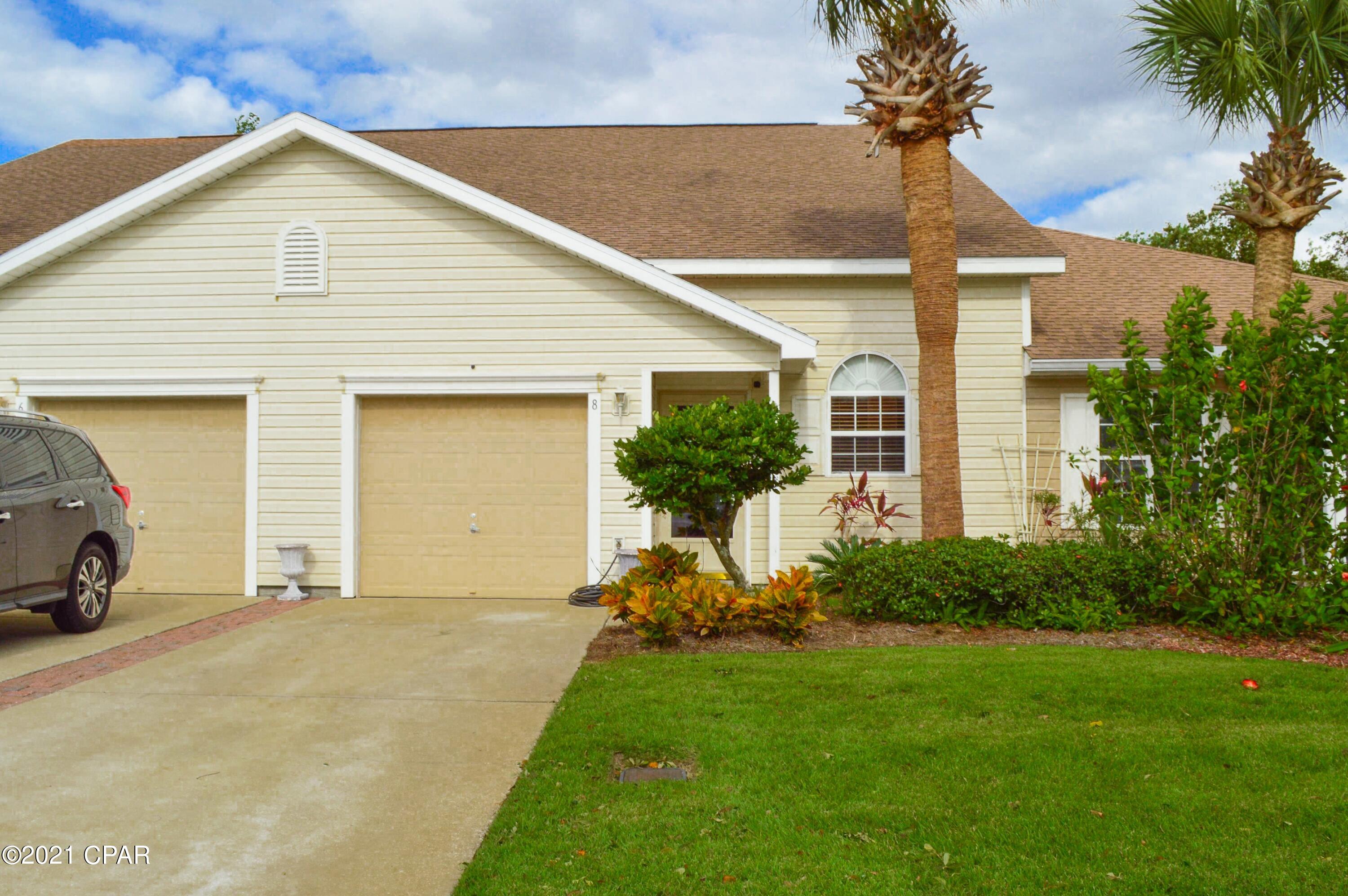 CURRENTLY UNDER CONTRACT, SELLER ACCEPTING BACKUP OFFERS' You'll love the location and floor plan of this Palmetto Trace townhome! This is a 3BR/2.5BA unit with a bonus loft space and it's just steps from one of the community pools!  The townhome features a split-bedroom floor plan with the master bedroom  downstairs,  offering his-and-her closets and a private bath.  Upstairs is where you'll find the additional 2 bedrooms, a full bath, and a loft sitting/rec area . Just off the living area is a screened porch and an adjacent paver patio ideal for grilling out.  Palmetto Trace is a family-friendly neighborhood with sidewalks, two community pools, and you're next to Frank Brown Recreational Complex and Pier Park.  All info is approx and must be verified by Buyers if important.