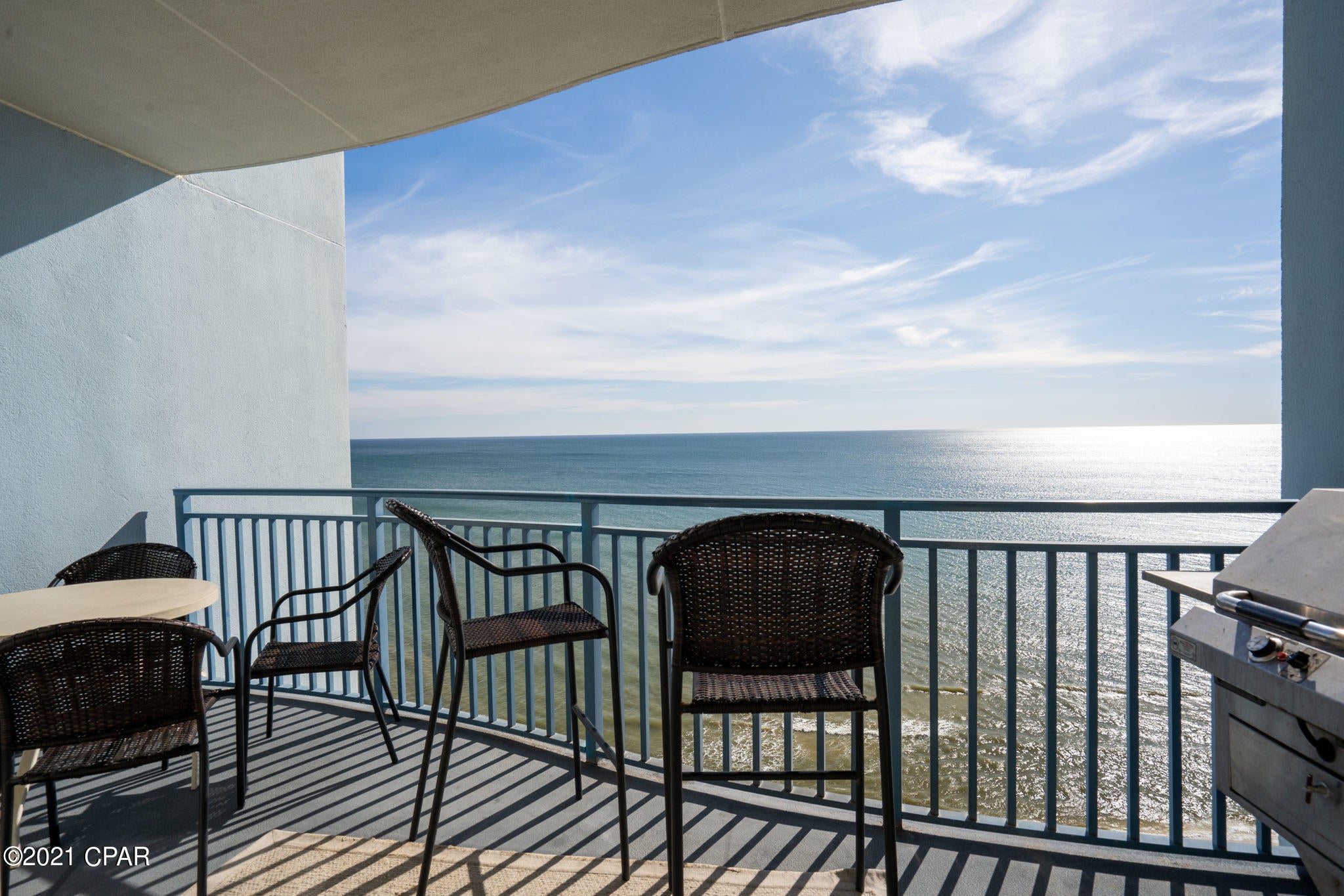 Currently under contract, seller accepting back up offers. Fantastic Gulf Front condo located next to Pier Park on  the West end of Panama City Beach! Sterling Breeze is a favorite for owners and guest do to the location and proximity to Pier Park. The amenities make it a best-loved property for families and guests  with the large gulf front pool, exercise room, beach snack bar and full beach service with chair and umbrella set up.  The views from the 15th floor are simply amazing. Unit as been well maintained and sleeps 6 with built in bunks, beautiful master suite with private bath, kitchen and living area open up to the floor to ceiling glass  sliders and balcony complete with gas grill. Great income, over $40K ytd !