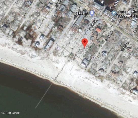 Great opportunity to purchase a lot in Mexico Beach. Beach side of Hwy 98 and only feet from the beach. A townhome once located on this lot was destroyed by Hurricane Michael. Now, a great location for your new home near sugar white sands on the Gulf of Mexico.
