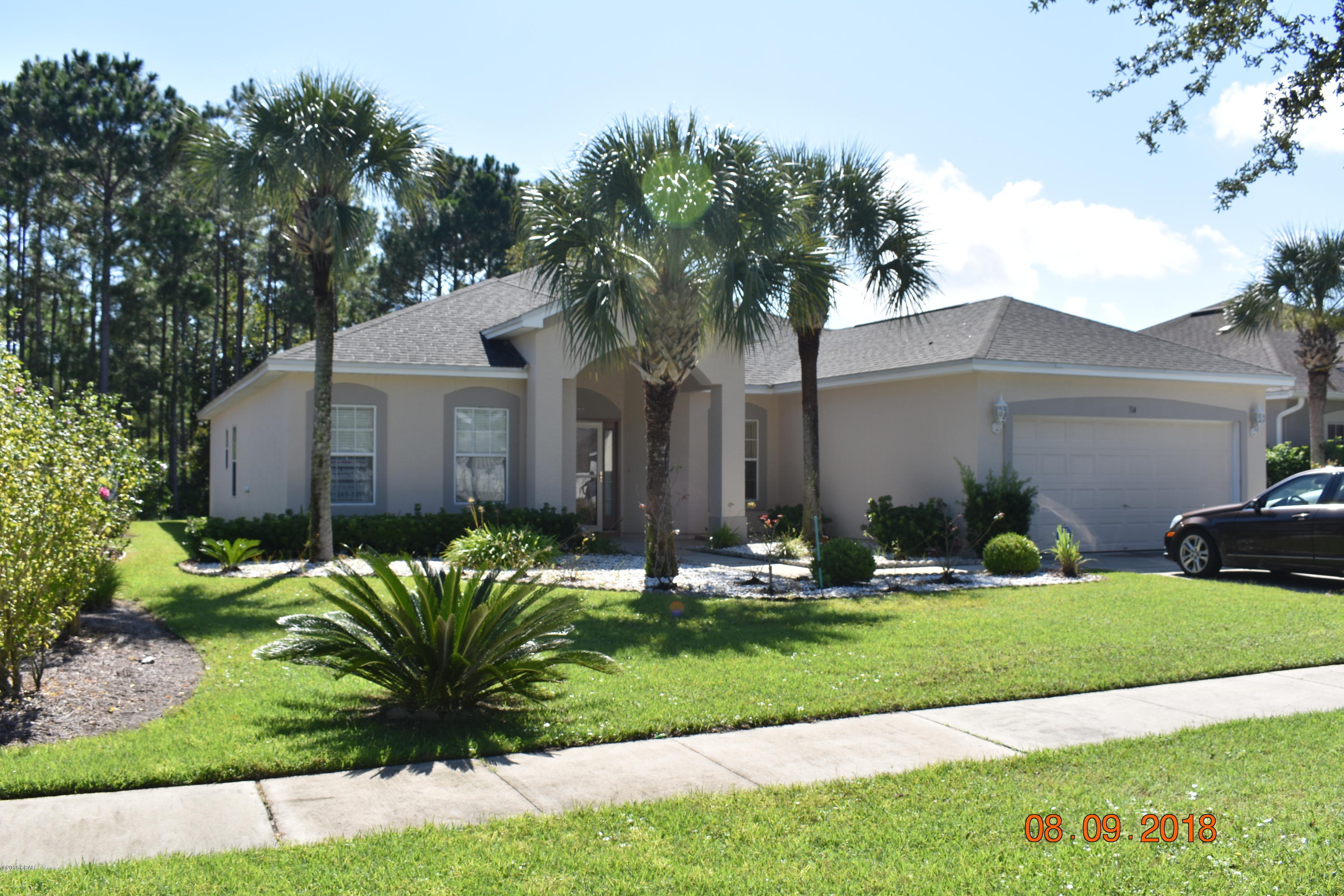 4 bedroom, 3 bath home in Palmetto Trace. 2473 Sq Ft. Located right next to Pier Park. Open floor plan. Community pool, Close to Frank Brown Park. No pets please.