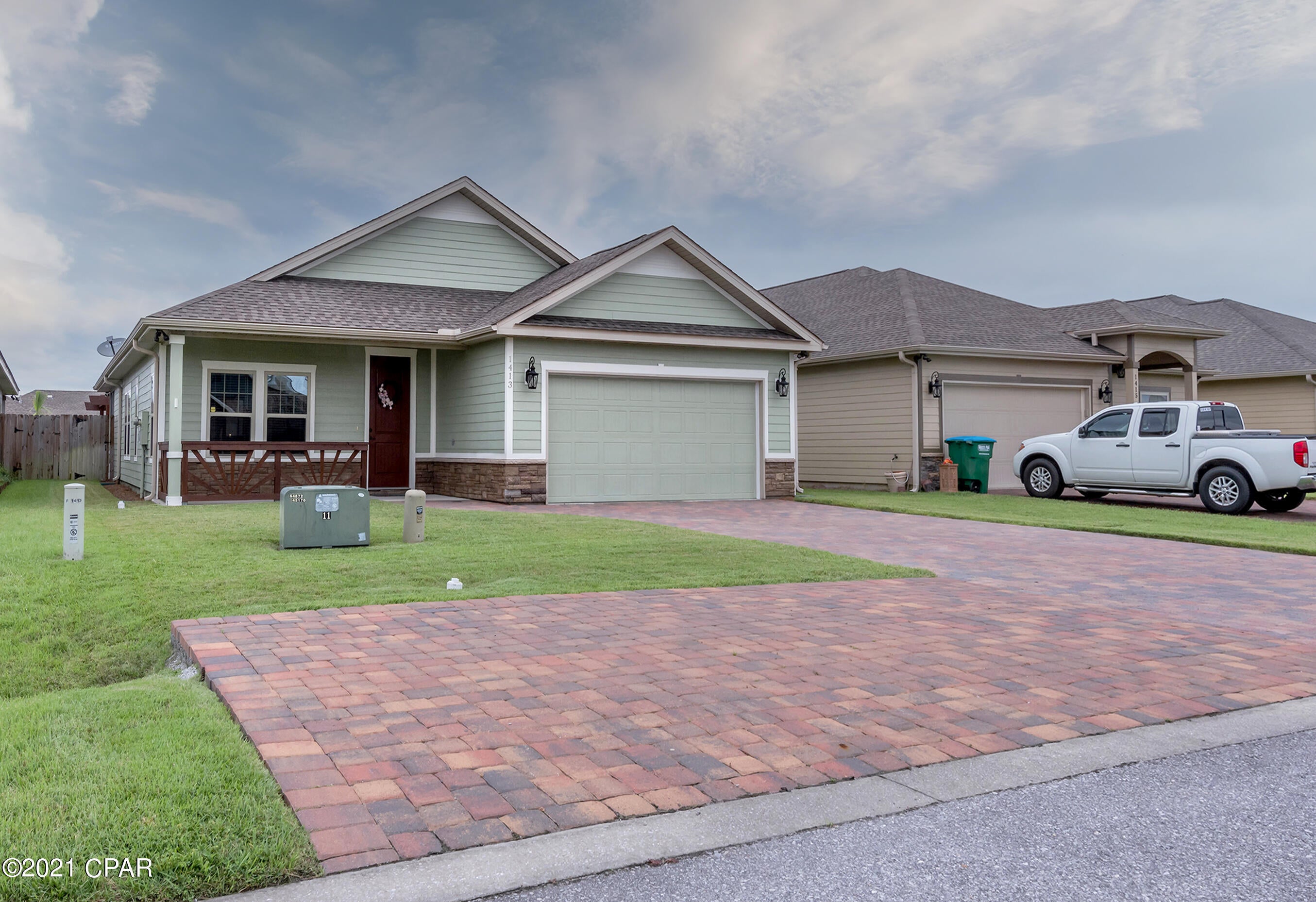 Don't miss this Todd Gorrell quality built home! There are so many extras in this home, from a large extra paver parking area, to the large paver patio w/ built in BBQ (never used!) & pergola, to the the huge walk in shower, the list just goes on.  Stainless steel appliance package includes upgraded refrigerator and double convection oven. Delta plumbing fixtures, soft close, dovetailed custom cabinets throughout, granite counters throughout, crown molding, extra wall molding in living room, 10' trey ceilings in living rm, tall paneled doors throughout. This builder did NOT skimp! Very quiet area-most people aren't aware the neighborhood even exists.