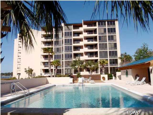 Executive Suite.  A view that WILL take your breath.  7th Floor Pent House with a spectacular view of St Andrews Bay.  Enjoy a never ending boat parade as fishing fleets return through the pass back into harbors on beautiful Grand Lagoon.   Condo is completely furnished to include kitchen set up.  Lagoon Towers Condominiums are located inside gated golf course community of Bay Point.  A lovely place to call HOME.



Owner is licensed Realtor.