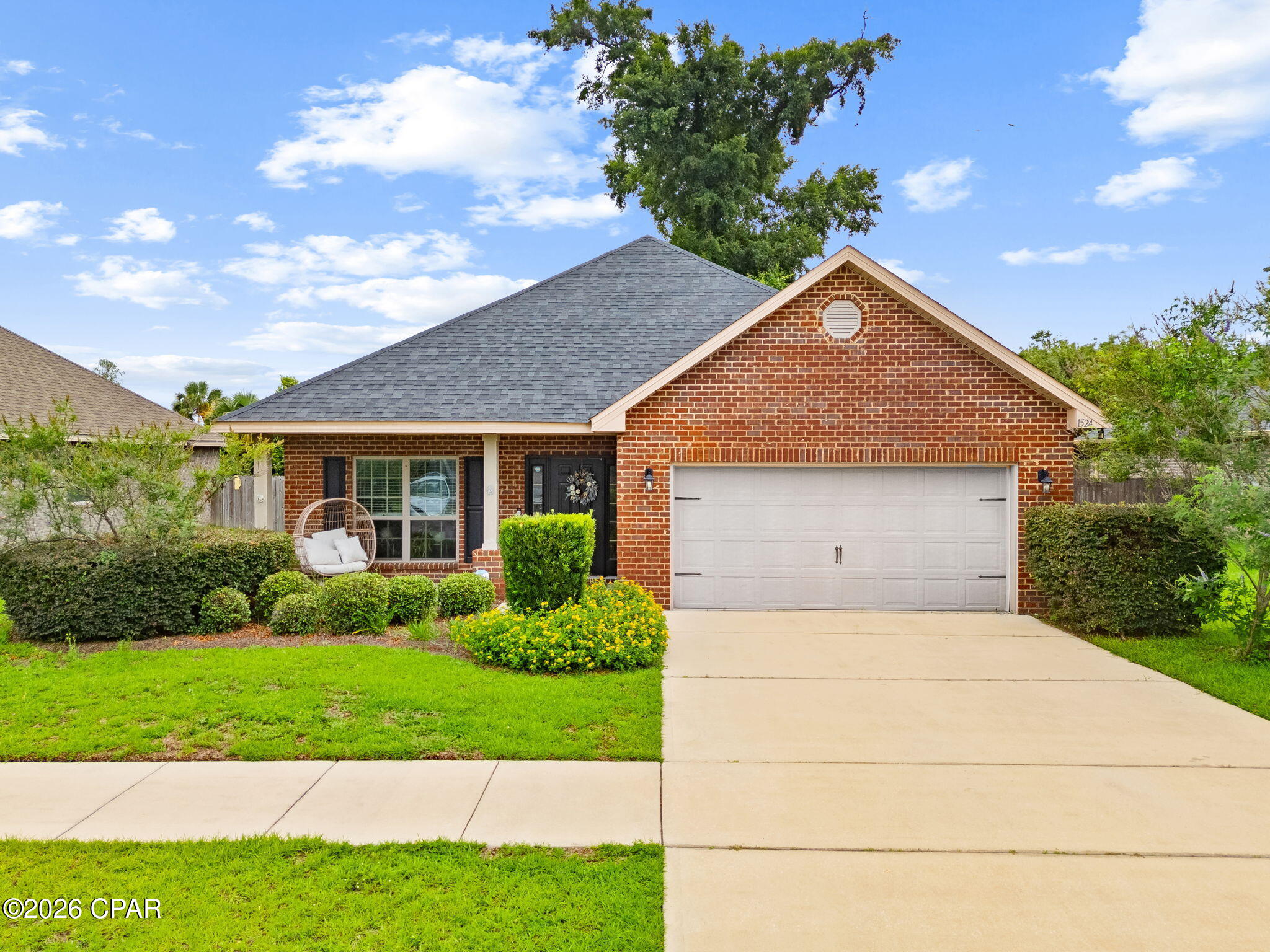 CURRENTLY UNDER CONTRACT, SELLER ACCEPTING BACKUP OFFERS 
Welcome to Lynn Haven, one of Bay County's most desirable communities, known for its top-rated schools, local dining, strong sense of community, and hometown charm. Nestled in Water Oak Plantation, this beautifully designed Bailey floor plan offers the open-concept living today's buyers are searching for.

The spacious kitchen flows seamlessly into the dining and living areas, creating the perfect space for everyday living and entertaining. This highly sought-after layout maximizes both functionality and comfort, making it ideal for gatherings with family and friends.

Enjoy numerous upgrades throughout the home, along with the added benefit of no HOA fees in this private neighborhood.

With its ideal combination of location, floor plan, value, and incentives, this home is ready to welcome its next owner.