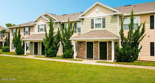 SHORT TERM RENTALS ALLOWED. Projected Annual Revenue $49.7K. Don't miss out on this freshly remodeled 2BR 2BA condo centrally located in Panama City Beach. Nautilus Cove is a gated condominium community in the heart of beautiful Panama City Beach. Nautilus Cove offers several amenities including a large resort style pool, fitness center, club house with full kitchen, children's playground, and pet friendly walking stations.  Hurricane proof windows installed in 2023 as well as new exterior door. Located in central Panama City Beach you are close distance to the beautiful Emerald waters of the Gulf and less than 2 miles from Pier Park where you will find great restaurants, entertainment and shopping.