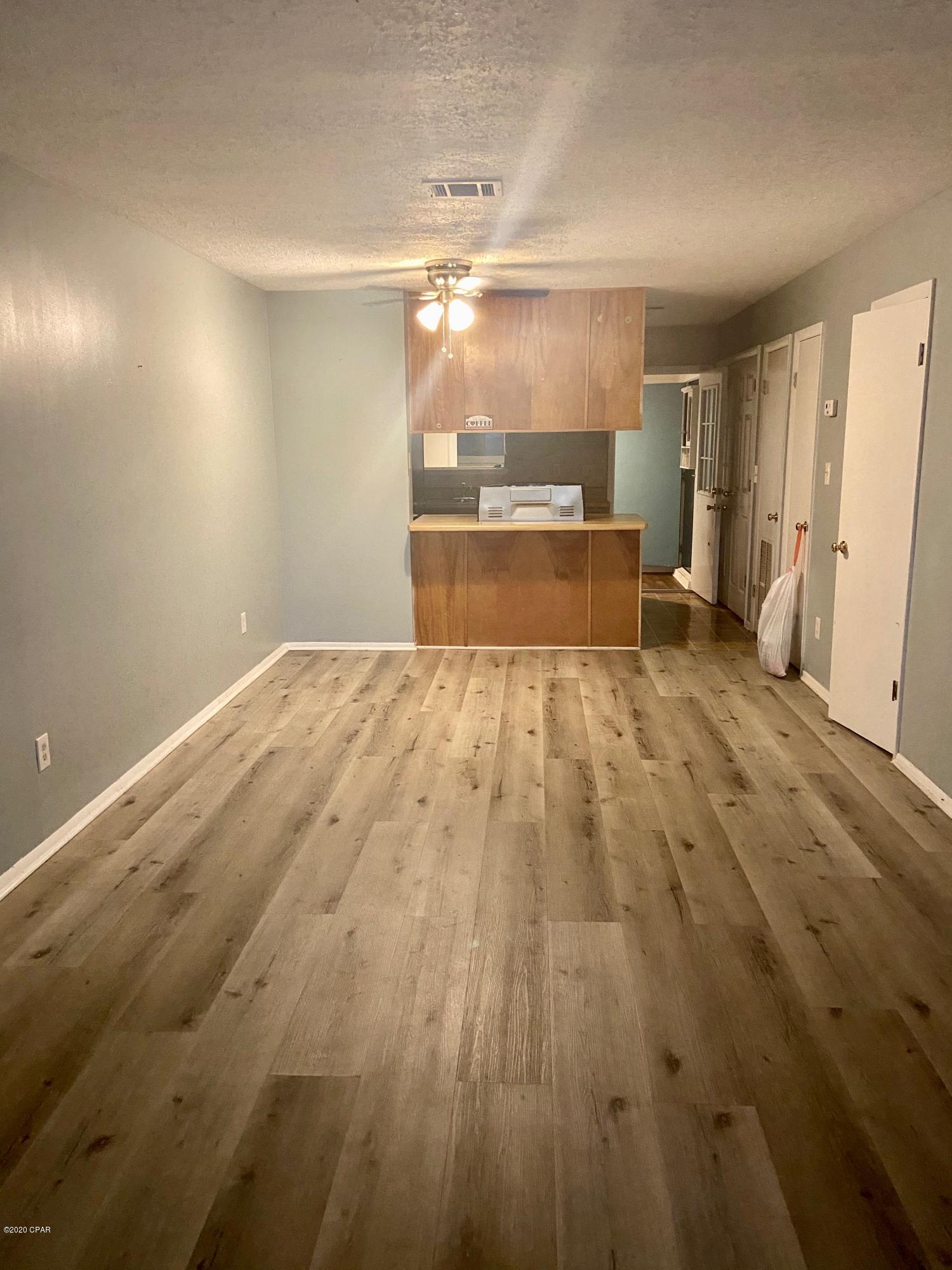 2 bedroom 1 1/5 bath Town-home with additional room that could be used for office or play area for little ones. Lots of storage with fenced in back yard. Small pets allowed with additional pet fee.
