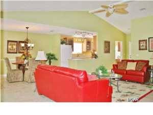 This Beautiful Patio Home in The Glades is Move-In Ready. The home is tiled in all areas except the bedrooms. Relax in your own Private Pool. This home is convenient to everything Panama City Beach has to offer. New roof 2013, Recently Remodeled, Exterior & Interior Painted. Age, SF, and Dimensions are approximate... if important please verify.