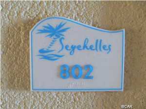 Enjoy the breathtaking sunsets from this Gulf front condo in Seychelles, one of the premier condos on Panama City Beach. This unit features 1 bedroom, 2 bath and is located on the 8thh floor. The unit is a ''B'' floor plan unit and includes hallway bunks and a washer and dryer. Seychelles amenities include a heated Gulf side pool, fully equipped center, game room, high speed elevators, dune walkover and a covered parking garage. Rent includes all utilities. No pets.
