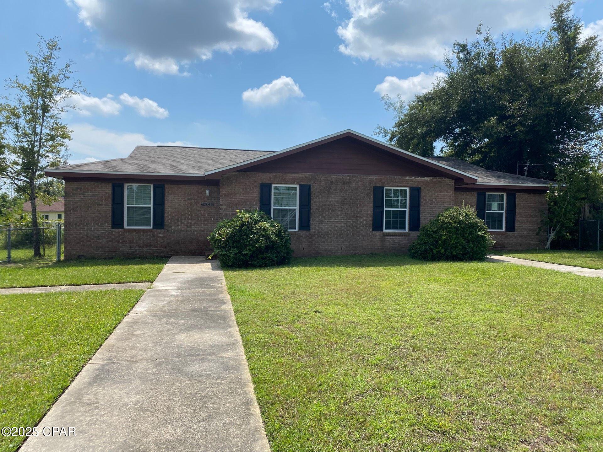 Welcome to this efficient unit offering a comfortable living space with ceiling fans to keep you cool during the warm Florida days. Step outside to enjoy the back patio, perfect for relaxing or entertaining guests. The exterior access laundry/storage room provides convenience, while the shared fenced courtyard offers a private outdoor space!

With easy access to Tyndall AFB, this unit is ideal for those looking for a convenient location. Don't miss out on this opportunity!

---------------------------------------------------

**SPECIAL: 1/2 Off First Month's Rent!!**

*Lawncare Included!*

*NO PETS*

*Owner will consider Section 8*