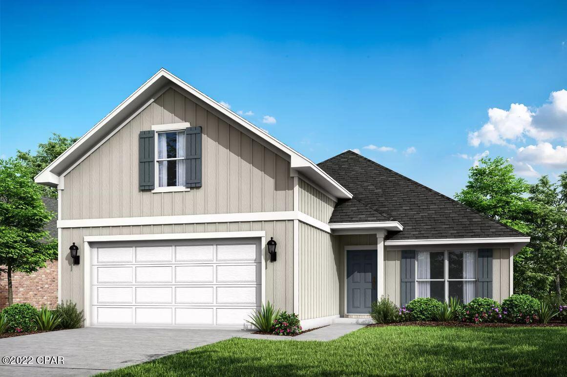 Additional Incentive Money towards closing Costs/ Rate buy down with our preferred lender contact us for more info. 4 Bedrooms, 3 Baths and 1 Flex Room. This Blue Ridge open floor plan home is a must-see, featuring 10' high ceilings in the main living areas and a 9' tray ceiling in the master suite. Luxury Vinyl Plank floors, granite countertops, and so much more are found throughout the home. The exterior boasts of Hardie Board on all four sides, Tankless Gas Water Heater, and a completely landscaped yard with a sprinkler system. Offering added innovative technology and convenience.