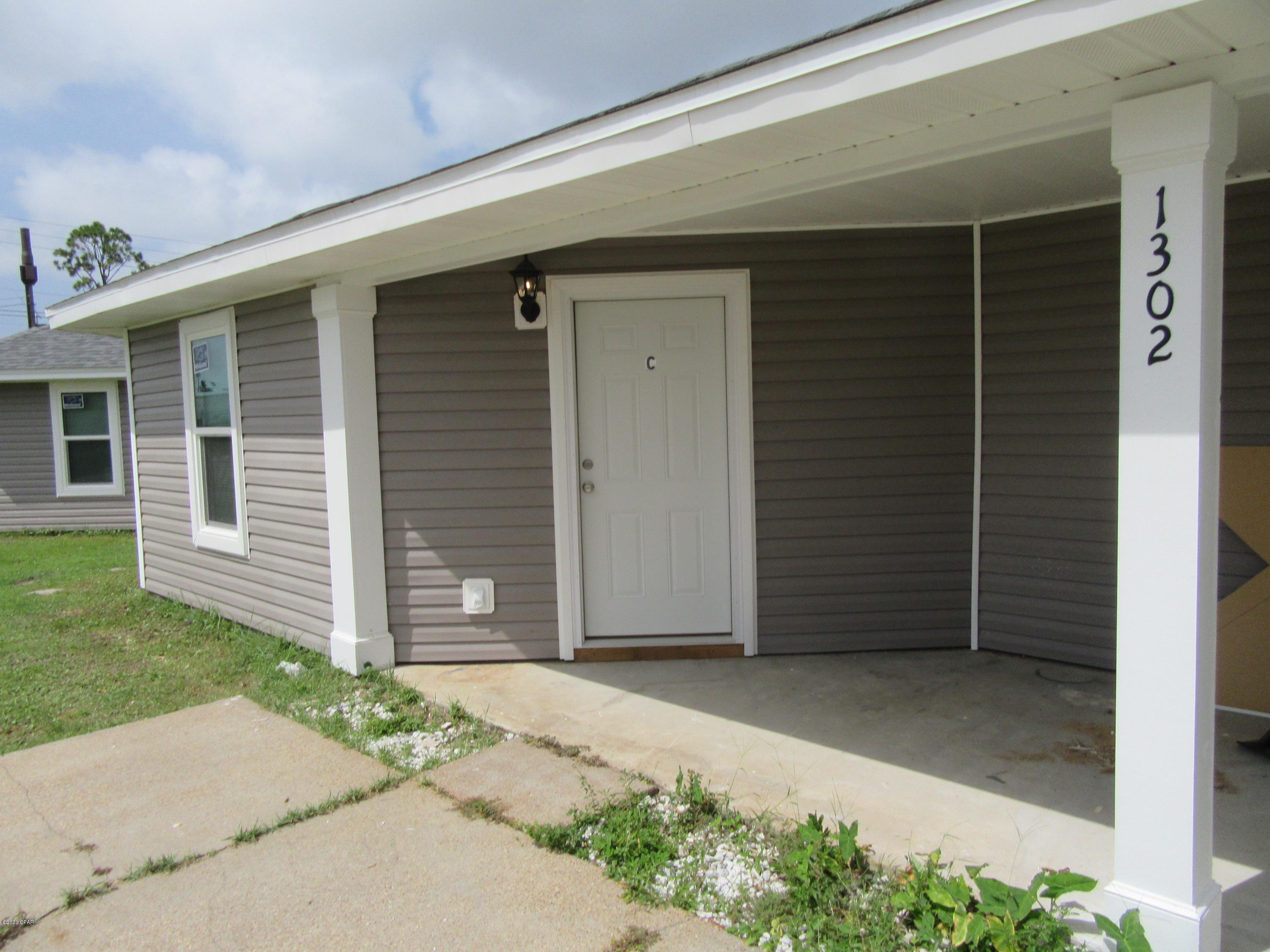 Very nice completely renovated home with 2 bedroom 1 bath located in the much desired Central Panama City. Newly painted, new appliances, new floors, new counter tops, upgraded fixtures, vaulted ceilings and fenced in community courtyard. Convenient to shopping and dining. All property sizes and ages are approximate, please measure and/or verify if important. School assignments are subject to change, please check with Bay County for most accurate information. Deposit is the same as the rent. Pets allowed. Breed restrictions apply with owner approval only.