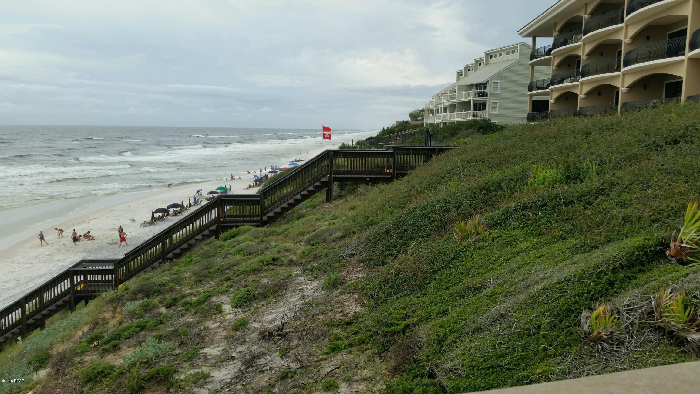 Gulf Front lot on High Bluff in Seacrest area fronting 30A  Large lot that can easily accommodate Main House and Carriage House