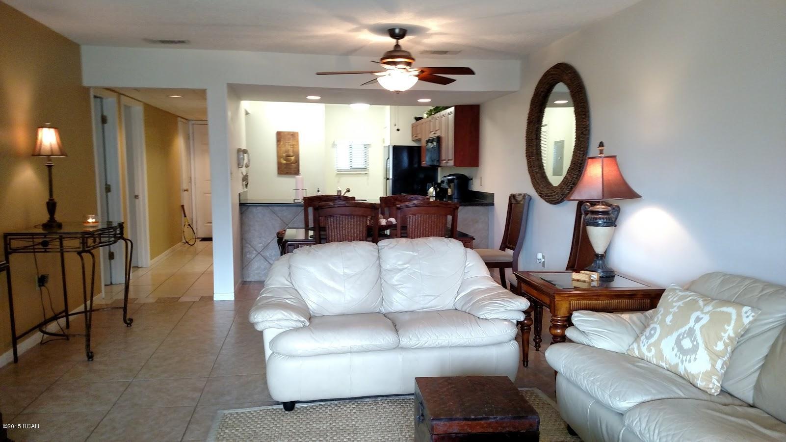 Beautifully remodeled unit in Edgewater Tennis Villas.  This unit has updated flooring (tile throughout), updated cabinets and granite countertops.  All furnishings except a few personal items that are currently in unit convey.