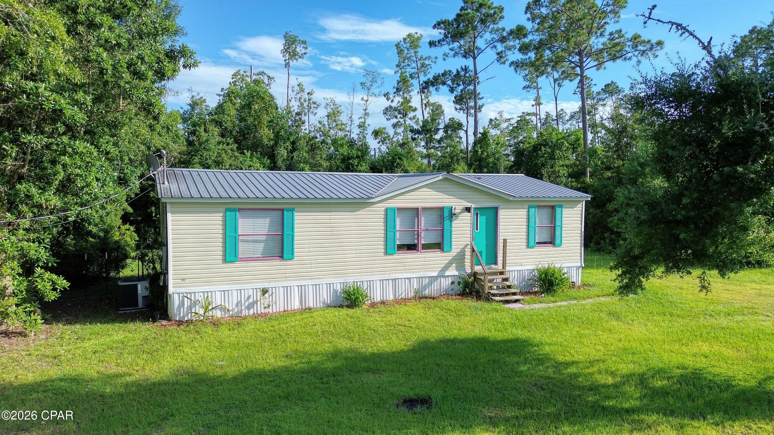 Incredible Value in Panama City, this 3 bed 2 bath 1,056 sq ft home in a quaint treed lot. Features a durable metal roof replaced in 2019 , new Water Heater and New septic Pump also sitting on 0.7 of an acre .An excellent opportunity for an investment property, rental, or an affordable primary residence .Bring your vision and make it yours