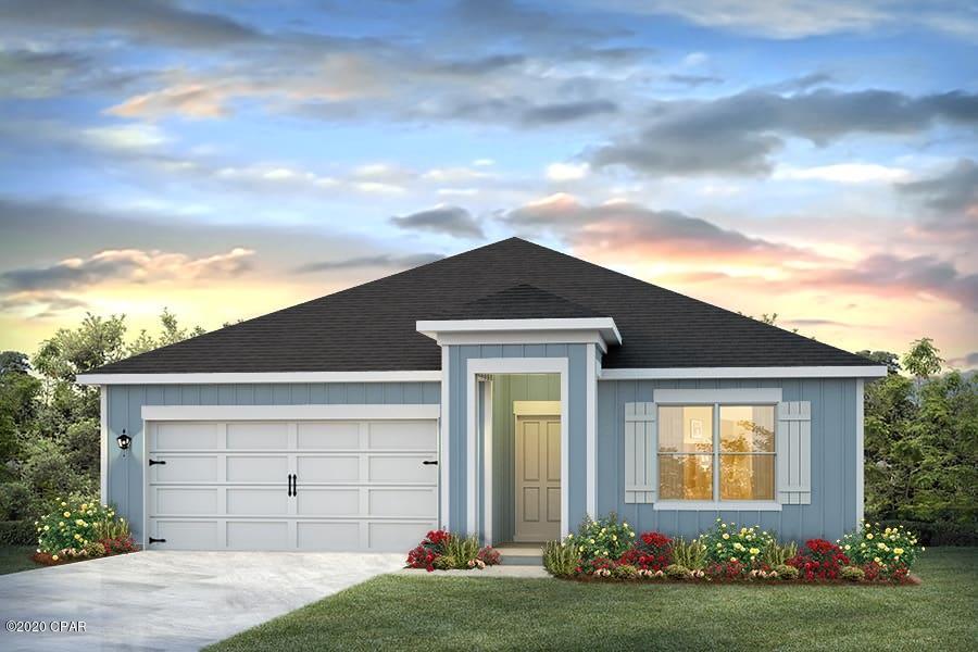 Welcome to Sunset Village. These homes have traditional 8' ceilings, vinyl flooring throughout, quality paint on walls, and a standard Frigidaire

appliance package The features of this Cali floorplan include: Vinyl flooring throughout the common areas, durable laminate counter tops and beautiful cabinetry

in light and bright tones in kitchen and bathrooms, Nickel hardware on interior doors, carpet in the bedrooms. Appliances include, a stove, microwave and

dishwasher. This floor plan has a open kitchen with island to a living and dining area. Two bedrooms are just off the foyer and have a shared bath. Bedroom 1 is

situated at the back of the home and has a bath with garden tub, separate shower, dual vanity sinks and large walk in closet. A standard Smart Home package includes a KwikSet keyless entry, Skybell doorbell, automated front porch lighting, an Echo
Dot device, and Quolsys touch panel which can be integrated to control your lighting, thermostat, front door and so much more.
A builder 10 year structural warranty is also included.

Pictures, photographs, floor plans, elevations, features, colors and sizes are approximate for illustration purposes only and will vary from the homes as built. Home and community information including pricing, included features, terms, availability and amenities are subject to change and prior sale at any time without notice or obligation. For Move-In/Completion Estimates: Ready dates are estimates only. Timing of completion of construction and buyer move-in are subject to contingencies contained in home purchase agreement and governing jurisdictions issuance of a certificate of occupancy, and may change due to forces majeures and other delays or disruptions outside the reasonable control of the Builder.