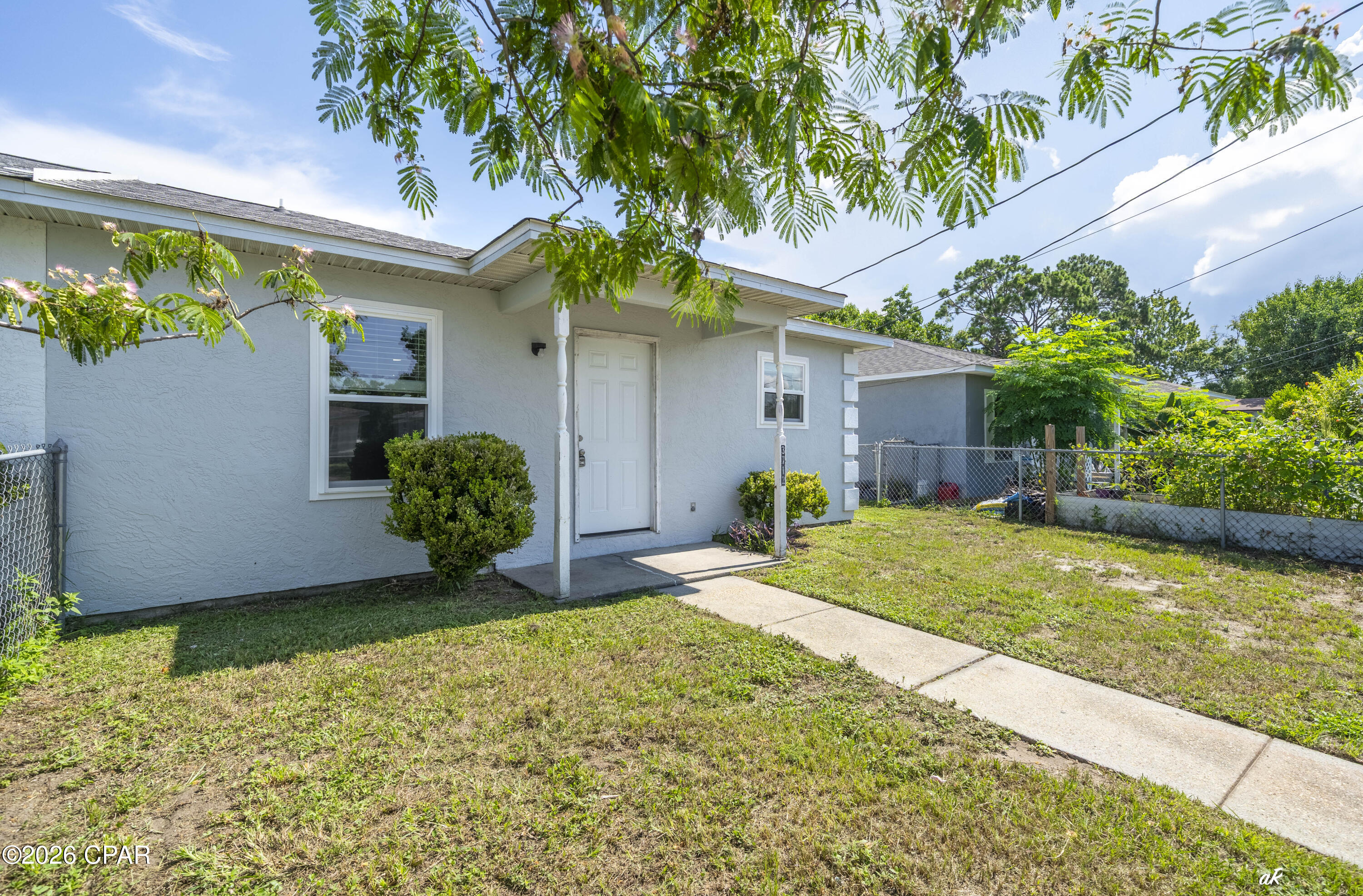 This home may not be new BUT EVERYTHING ELSE IS! New cabinets, counters, appliances, vanities, flooring, light fixtures, doors, water heater, windows, exterior paint... even the light switches and electric receptacles are new! Located in the heart of Historic St. Andrews and on a cul-de-sac. Be the first to rent this home and see how it feels to rent a new home at a great price.