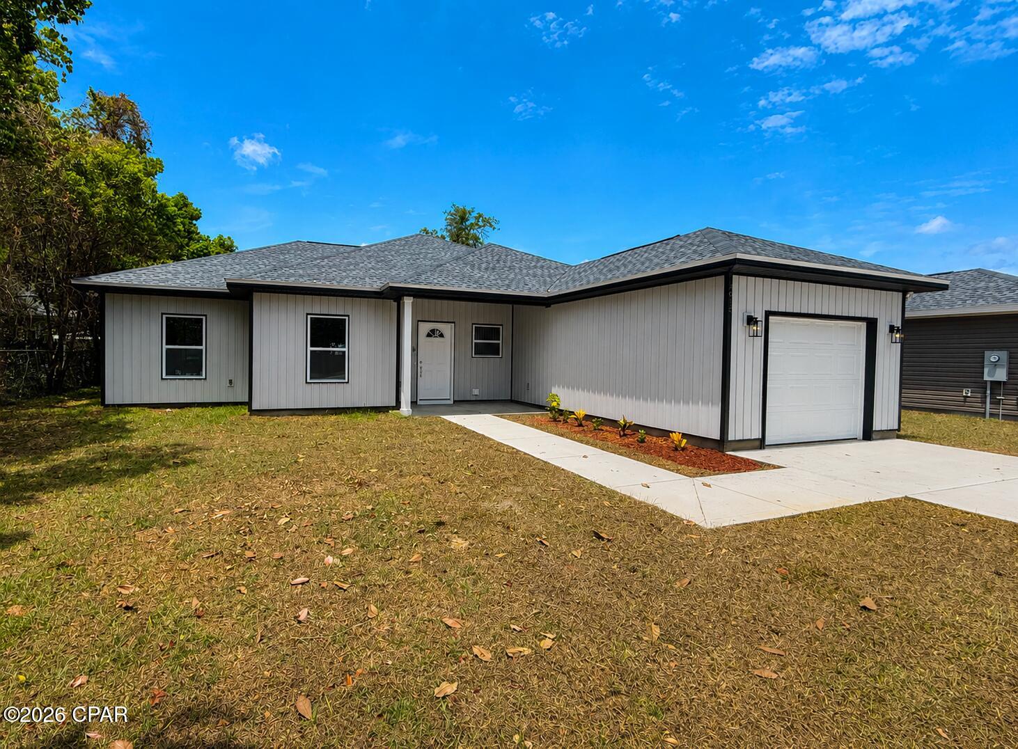 Brand-New Construction with Water Access Just a Block Away! 🌊🚤

Live the Florida lifestyle in this beautiful new 4-bedroom, 2-bath home featuring 1,487 sq. ft. of modern, open-concept living. Enjoy waterproof luxury vinyl plank flooring throughout, granite countertops, stunning designer cabinetry, and a spacious kitchen that's perfect for entertaining.

The split floor plan offers a private owner's suite with a walk-in closet, while the oversized backyard provides plenty of room for a pool, outdoor kitchen, or all your toys.

Love boating or jet skiing? You'll love having a public boat launch just one block away, making it easy to spend your weekends on the water without the hassle of a long drive.

Conveniently located just minutes from Tyndall Air Force Base, shopping, dining, and downtown Panama City, this move-in-ready home offers the perfect blend of comfort, convenience, and coastal living. Schedule your private showing today!