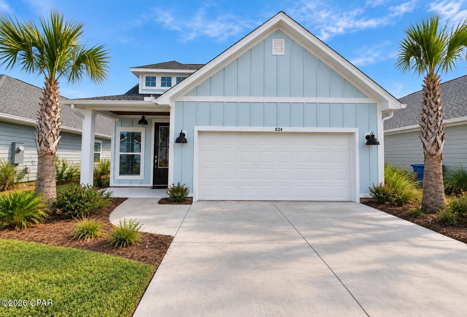 Available August 1st, 2026- Welcome to the Breakfast Point Community! Check out this stunning new contemporary home, where modern design meets comfort. With soaring 9' high ceilings in the main living area and an open floor plan, this space is filled with natural light, creating a bright and inviting atmosphere. The spacious primary bedroom and luxurious bathroom are conveniently located downstairs, along with a stylish half bath for your guests. The kitchen features sleek quartz countertops, stainless appliances, and pantry. The home also comes equipped with a new washer & dryer. The additional 3 bedrooms and 2 full bathrooms along with a family room are located on the second floor. This brand new home and community has so much to offer! Convenient to schools, shopping, and the beautiful white sandy beaches. Or travel west Pier Park, 30Avenue, Seaside, Grayton & Rosemary Beach. Camp Helen State Park which offers kayaking, paddle boarding and hiking trails. Go for sunset walks and bike rides, golfing, and fishing. Come join the coastal lifestyle you dream about and deserve! Call to schedule private tour.